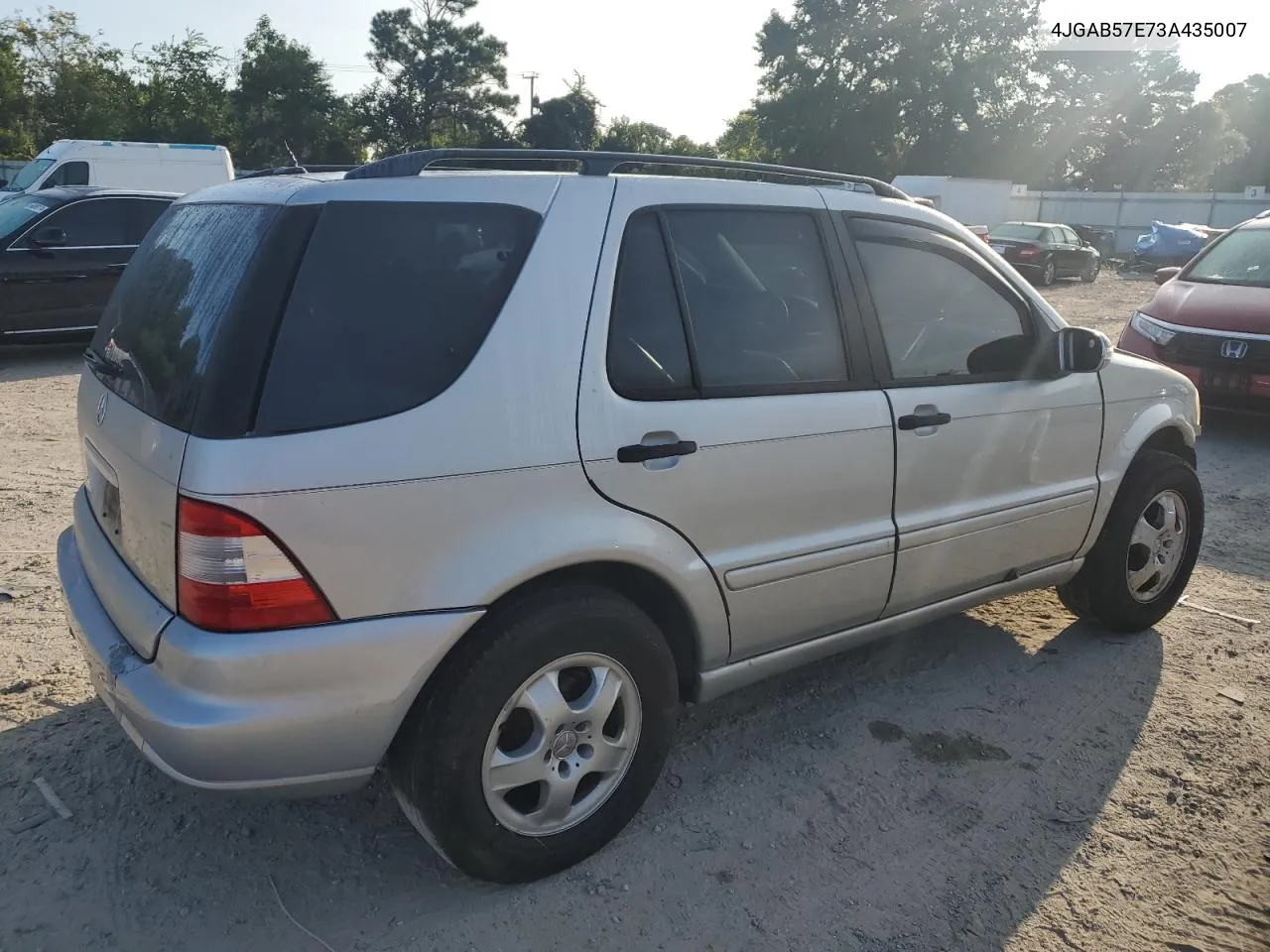 2003 Mercedes-Benz Ml 350 VIN: 4JGAB57E73A435007 Lot: 68213124