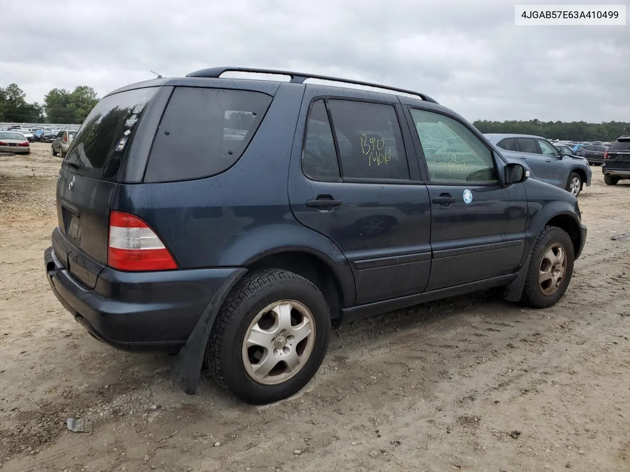 2003 Mercedes-Benz Ml 350 VIN: 4JGAB57E63A410499 Lot: 71107264