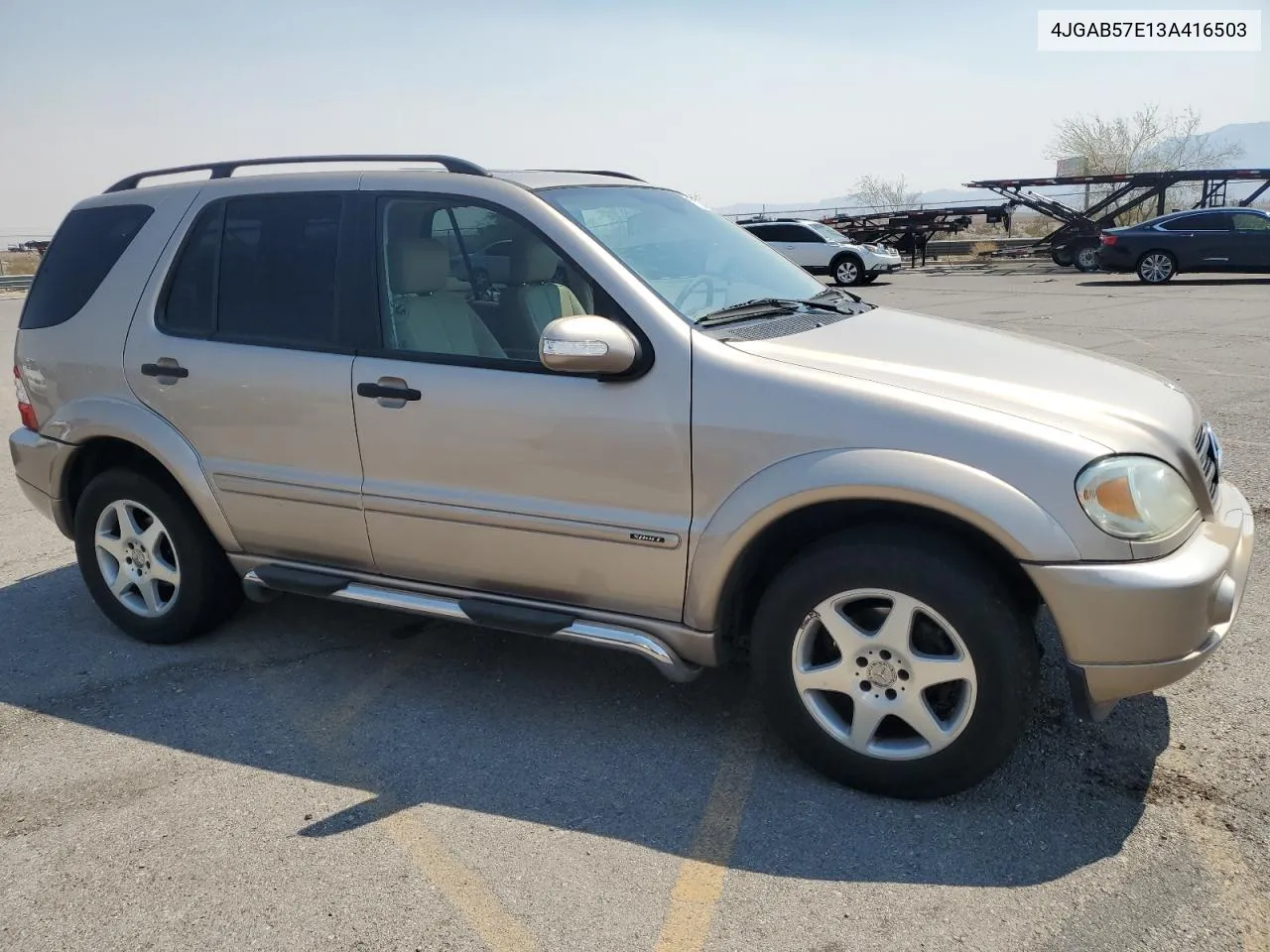 2003 Mercedes-Benz Ml 350 VIN: 4JGAB57E13A416503 Lot: 71320914