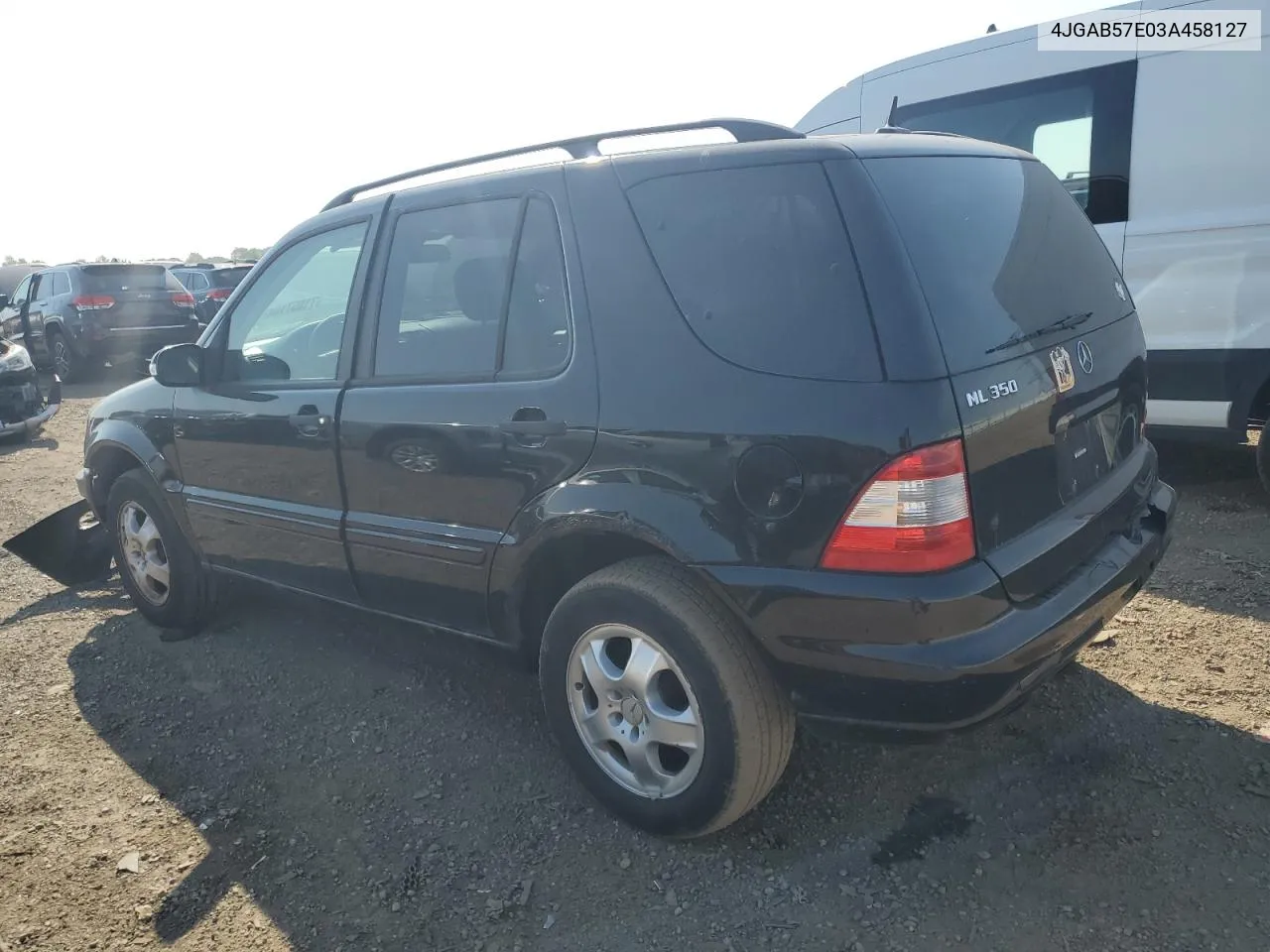 2003 Mercedes-Benz Ml 350 VIN: 4JGAB57E03A458127 Lot: 71657104