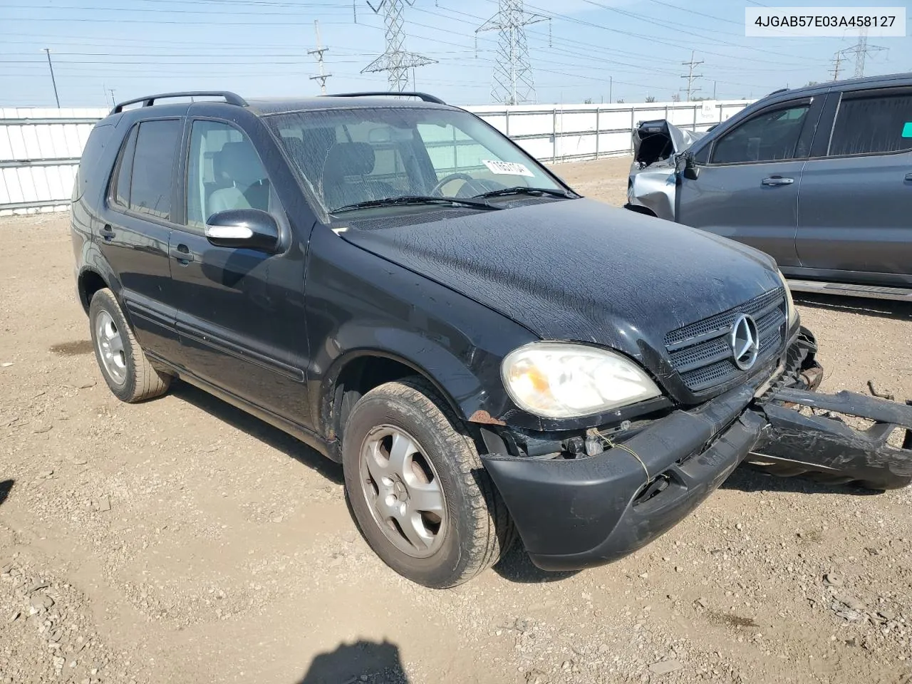 2003 Mercedes-Benz Ml 350 VIN: 4JGAB57E03A458127 Lot: 71657104