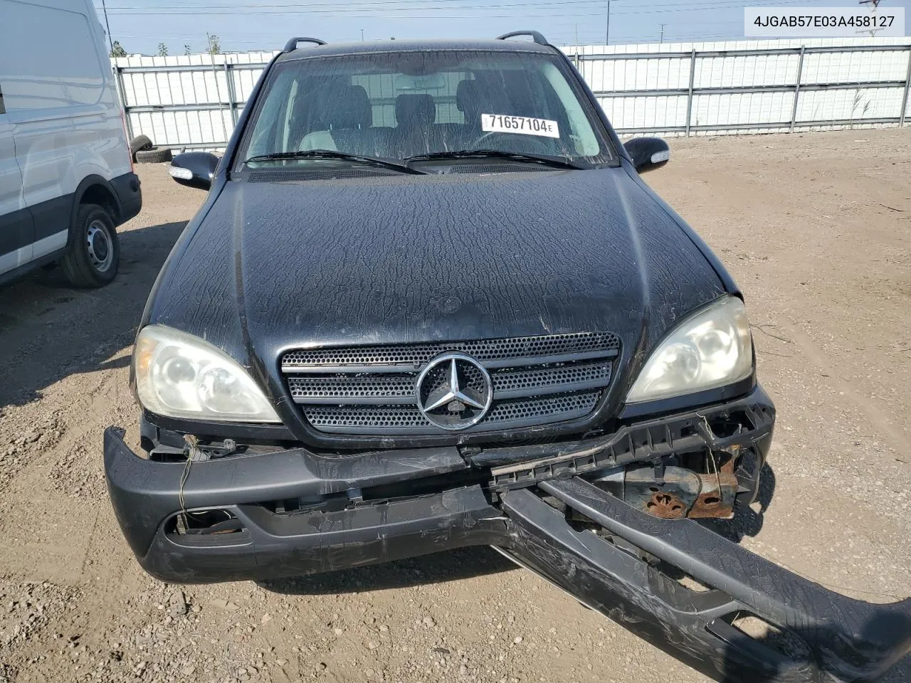 2003 Mercedes-Benz Ml 350 VIN: 4JGAB57E03A458127 Lot: 71657104