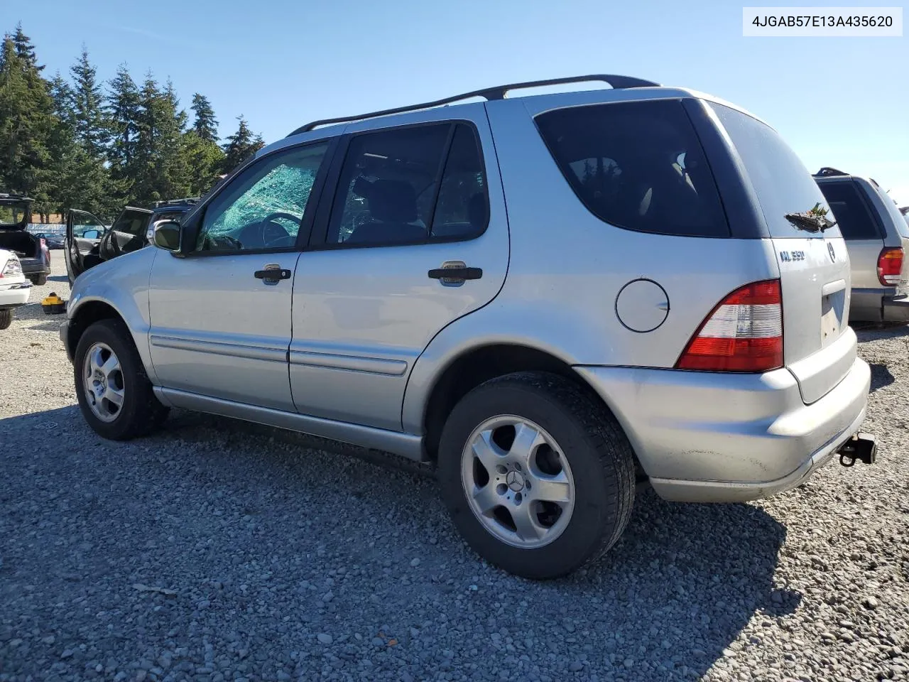 2003 Mercedes-Benz Ml 350 VIN: 4JGAB57E13A435620 Lot: 73720384