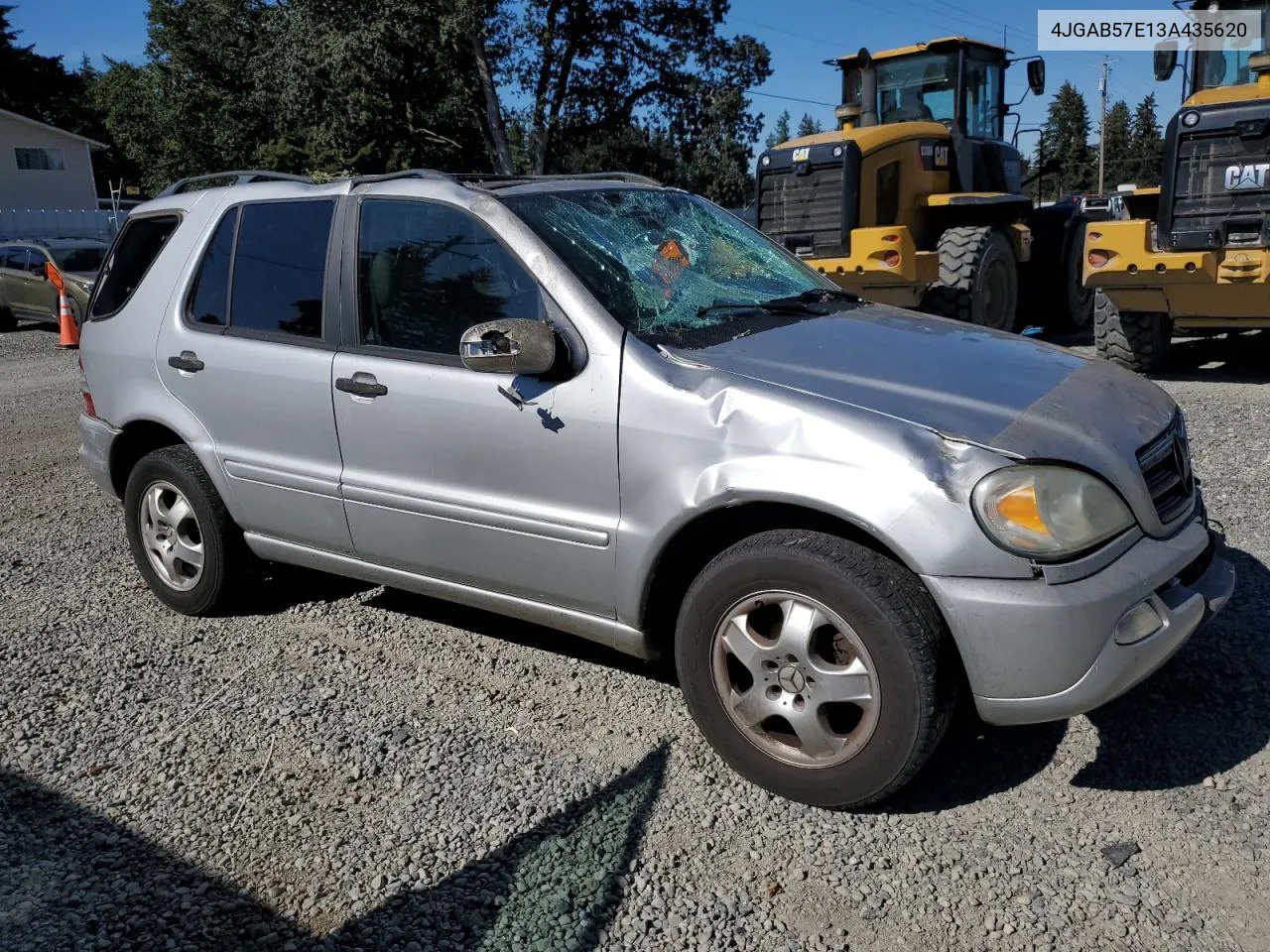 2003 Mercedes-Benz Ml 350 VIN: 4JGAB57E13A435620 Lot: 73720384