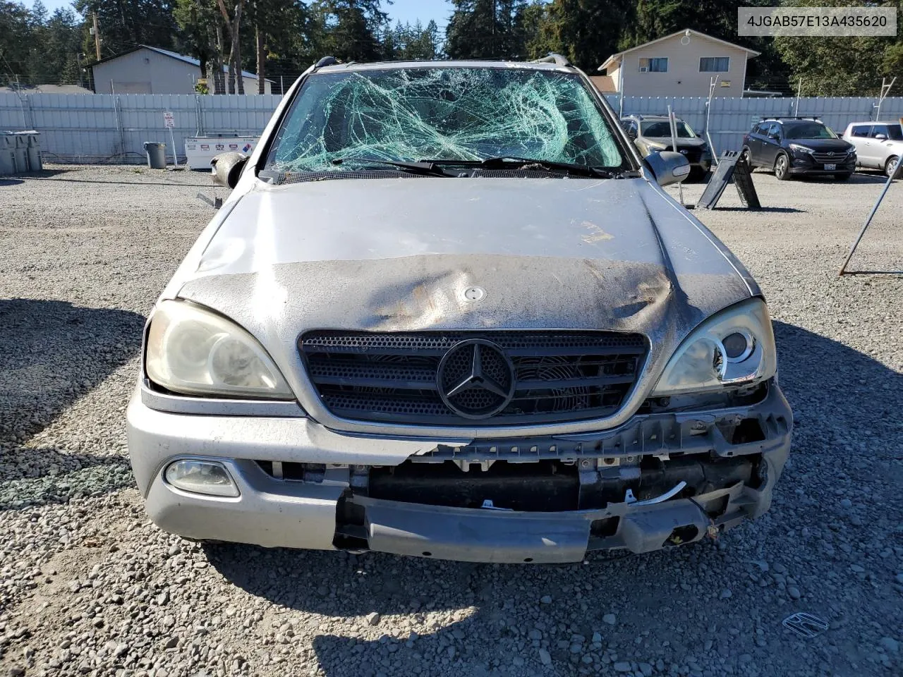 2003 Mercedes-Benz Ml 350 VIN: 4JGAB57E13A435620 Lot: 73720384