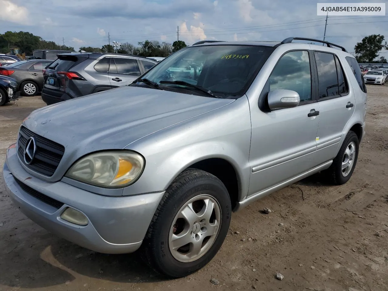 2003 Mercedes-Benz Ml 320 VIN: 4JGAB54E13A395009 Lot: 74373284