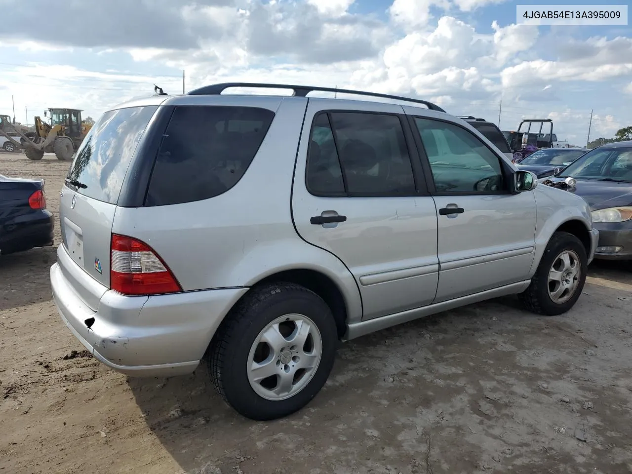 2003 Mercedes-Benz Ml 320 VIN: 4JGAB54E13A395009 Lot: 74373284