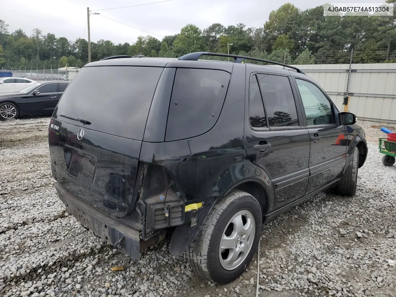 2004 Mercedes-Benz Ml 350 VIN: 4JGAB57E74A513304 Lot: 71169024