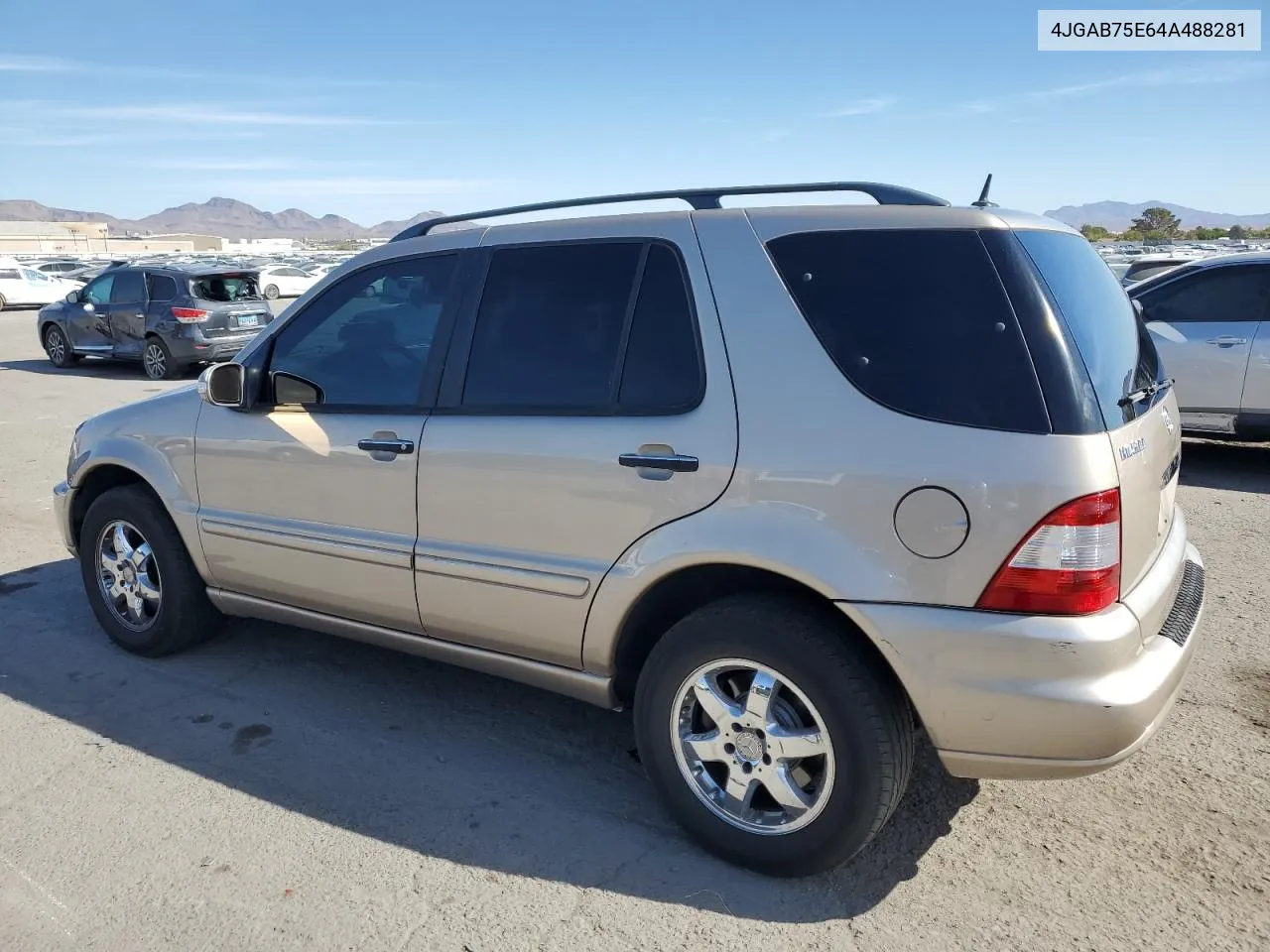 2004 Mercedes-Benz Ml 500 VIN: 4JGAB75E64A488281 Lot: 77031744