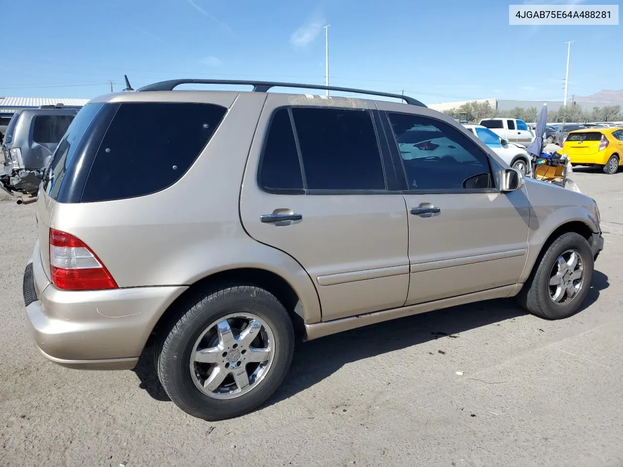 2004 Mercedes-Benz Ml 500 VIN: 4JGAB75E64A488281 Lot: 77031744