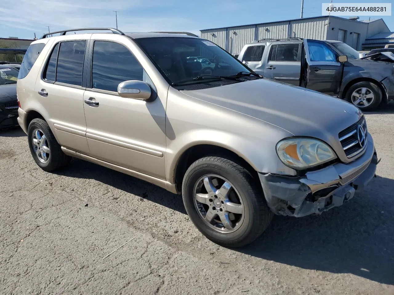 2004 Mercedes-Benz Ml 500 VIN: 4JGAB75E64A488281 Lot: 77031744