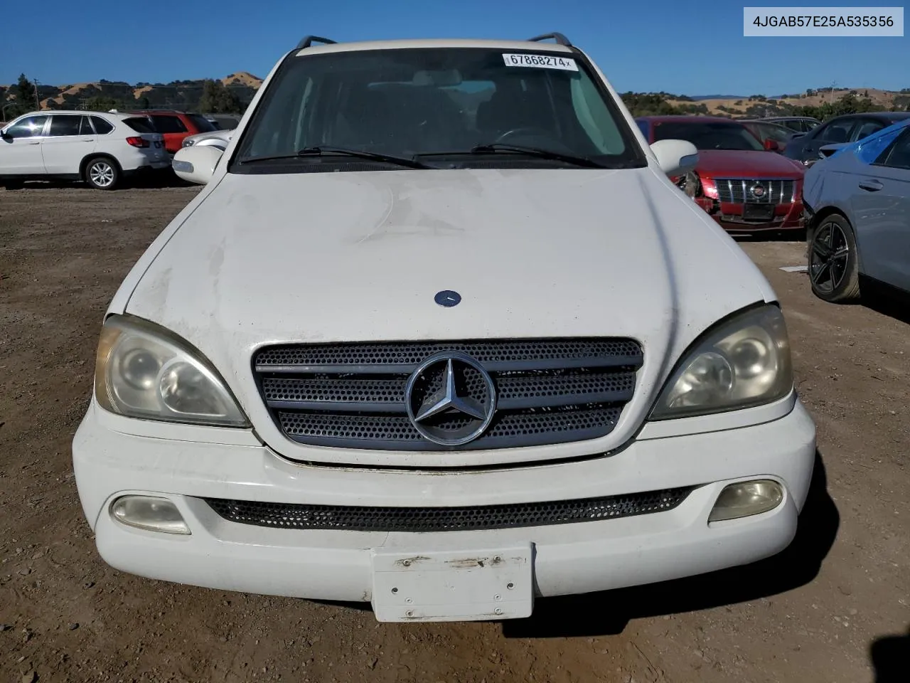 2005 Mercedes-Benz Ml 350 VIN: 4JGAB57E25A535356 Lot: 67868274