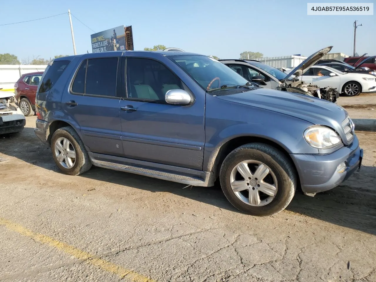 2005 Mercedes-Benz Ml 350 VIN: 4JGAB57E95A536519 Lot: 71129024