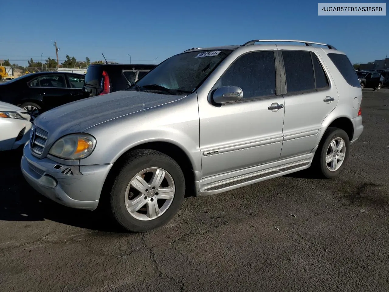 2005 Mercedes-Benz Ml 350 VIN: 4JGAB57E05A538580 Lot: 76125574