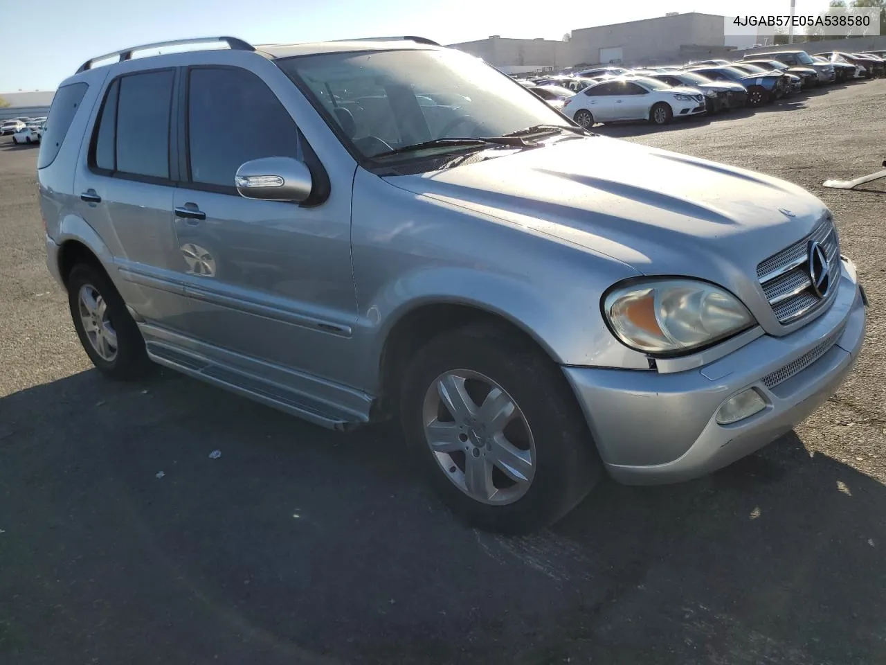 2005 Mercedes-Benz Ml 350 VIN: 4JGAB57E05A538580 Lot: 76125574