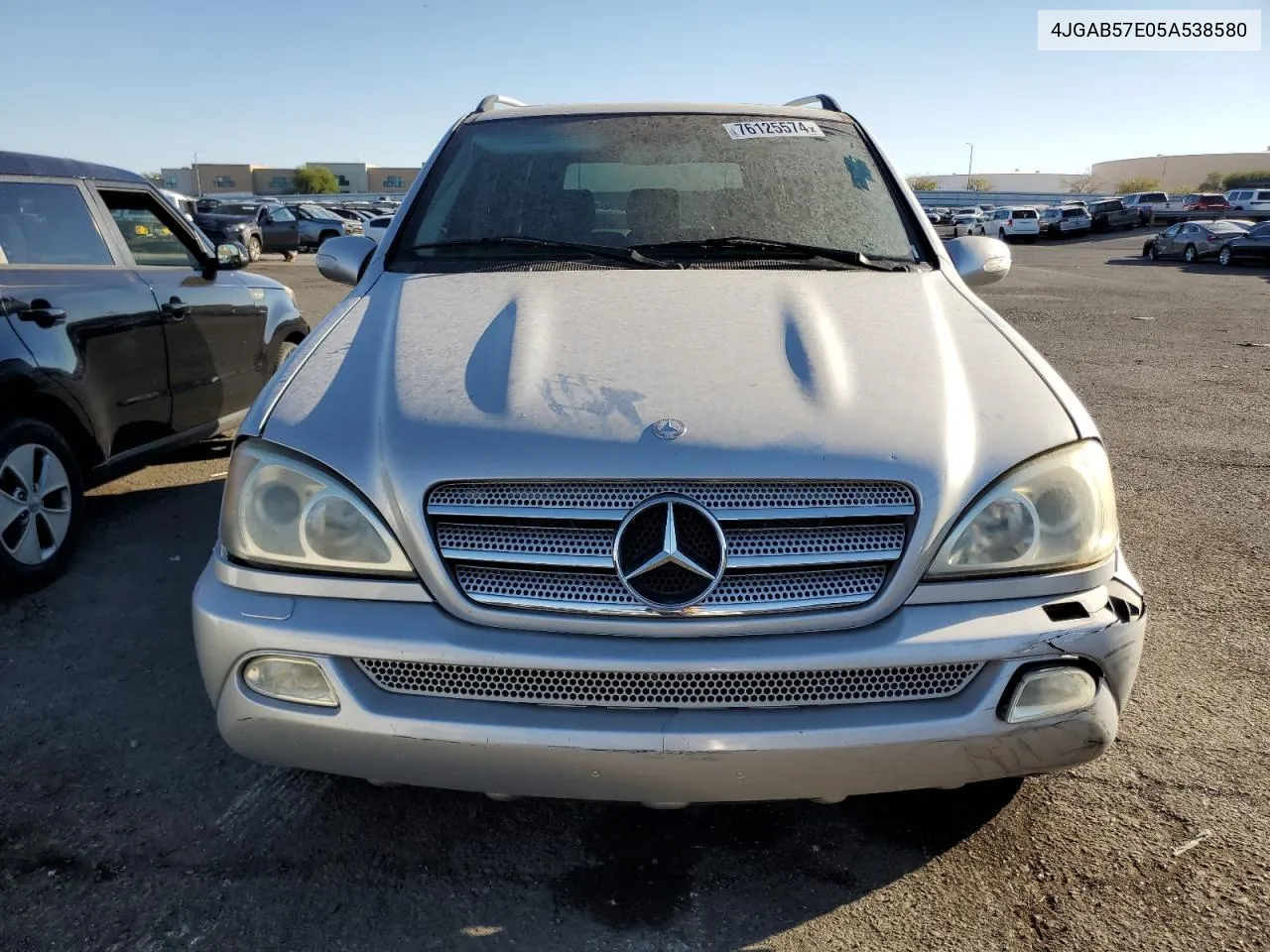 2005 Mercedes-Benz Ml 350 VIN: 4JGAB57E05A538580 Lot: 76125574