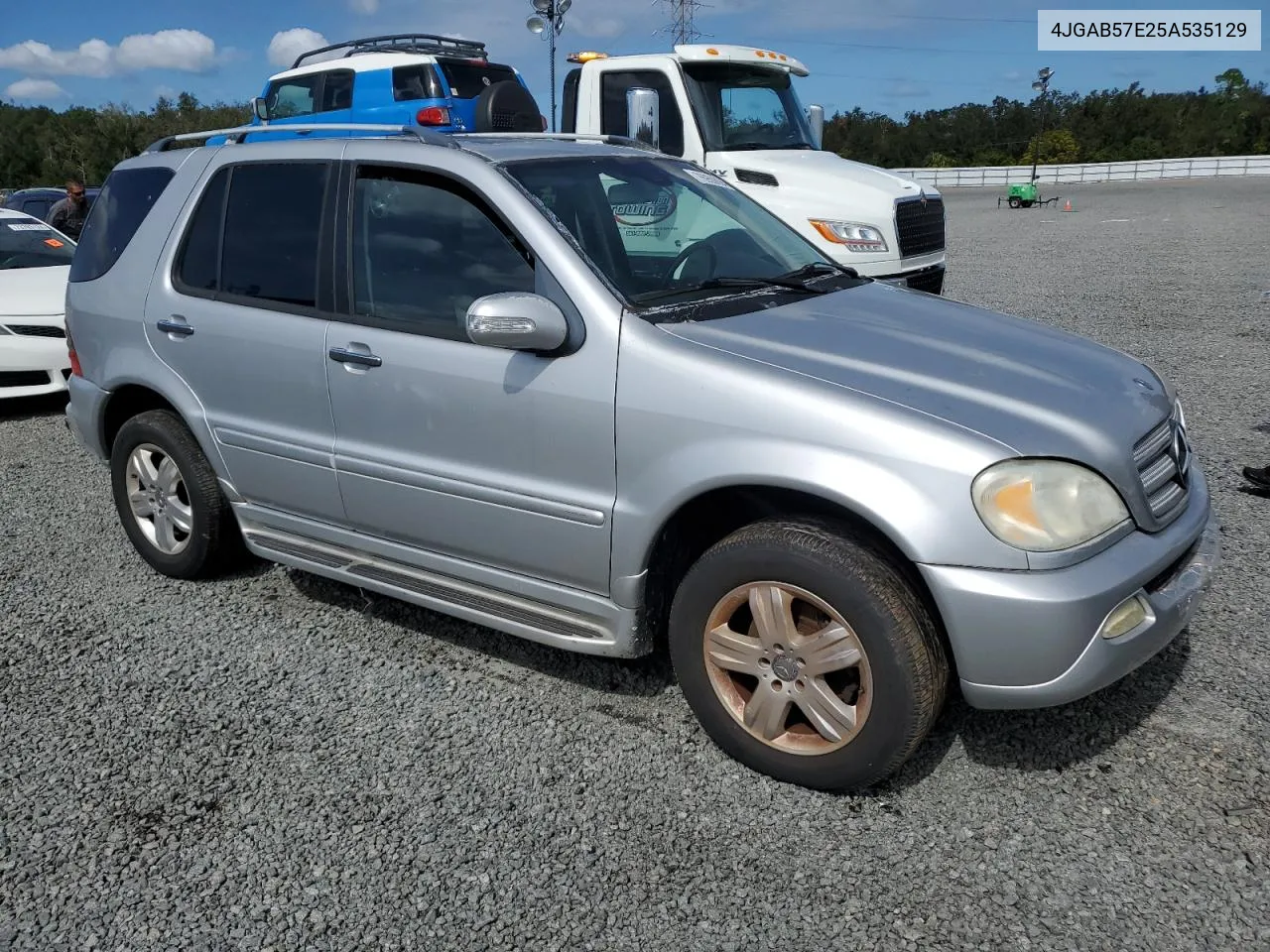 2005 Mercedes-Benz Ml 350 VIN: 4JGAB57E25A535129 Lot: 76950894