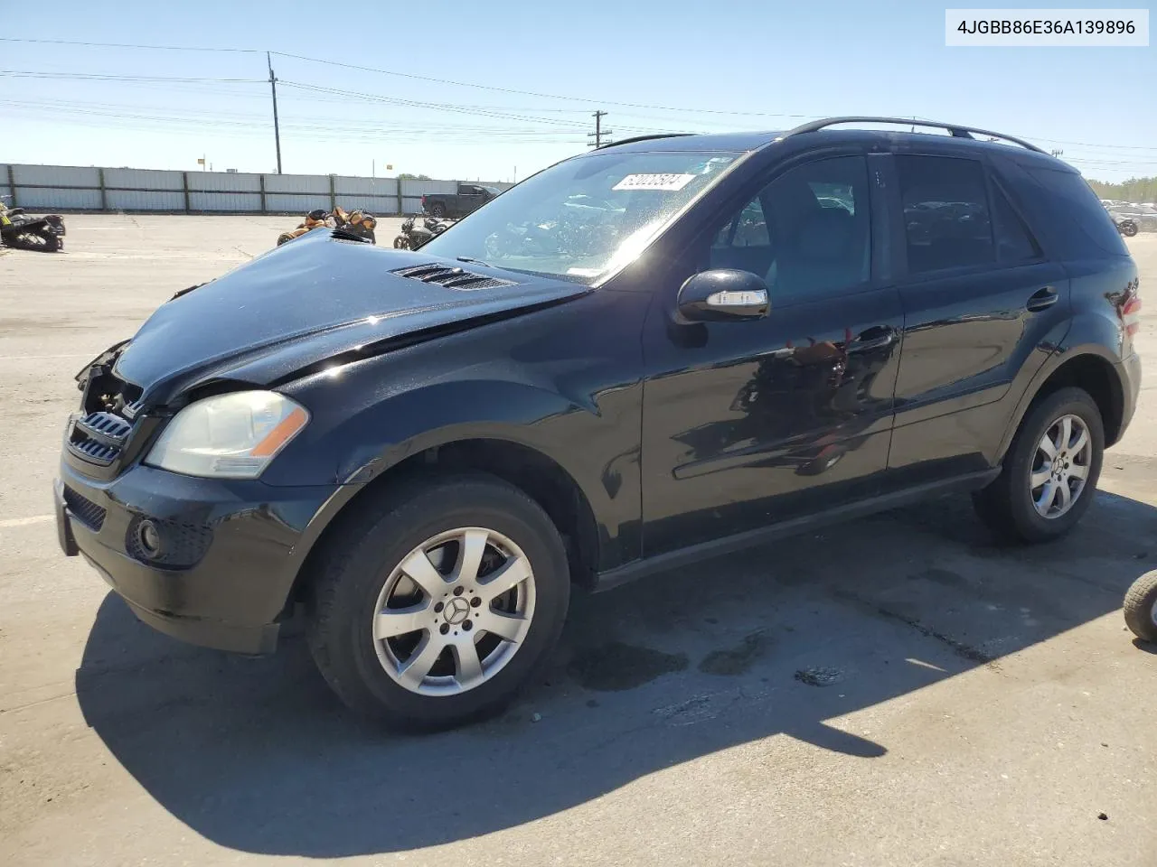 2006 Mercedes-Benz Ml 350 VIN: 4JGBB86E36A139896 Lot: 62020504