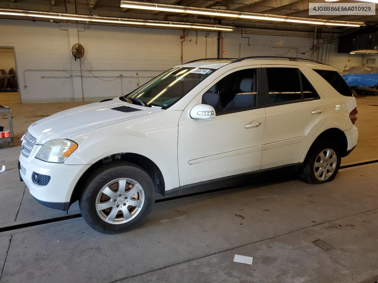 2006 Mercedes-Benz Ml 350 VIN: 4JGBB86E56A010929 Lot: 65965214