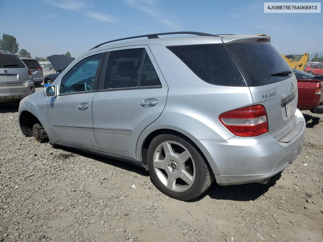 2006 Mercedes-Benz Ml 500 VIN: 4JGBB75E76A068813 Lot: 66598854