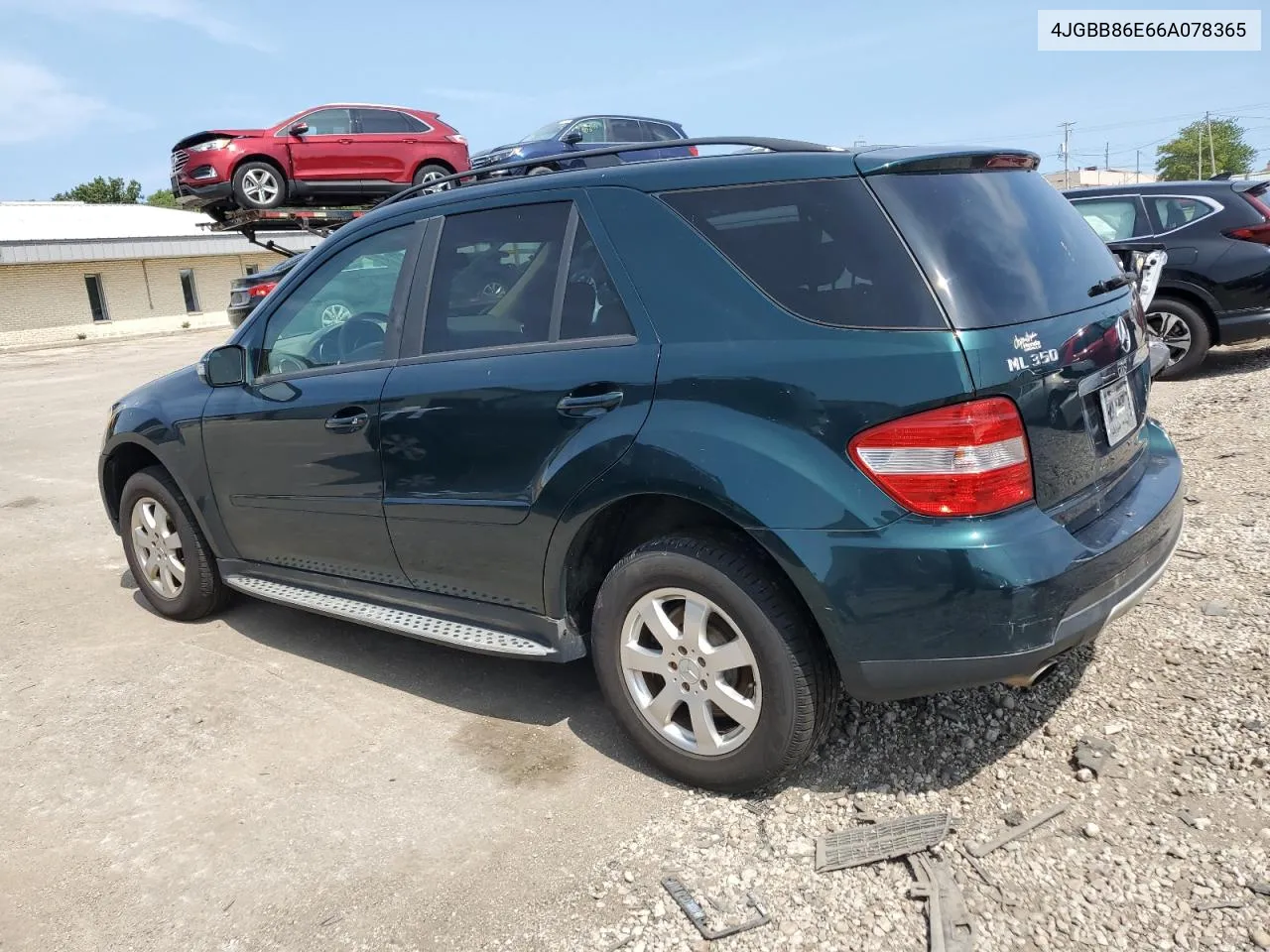 2006 Mercedes-Benz Ml 350 VIN: 4JGBB86E66A078365 Lot: 67470354