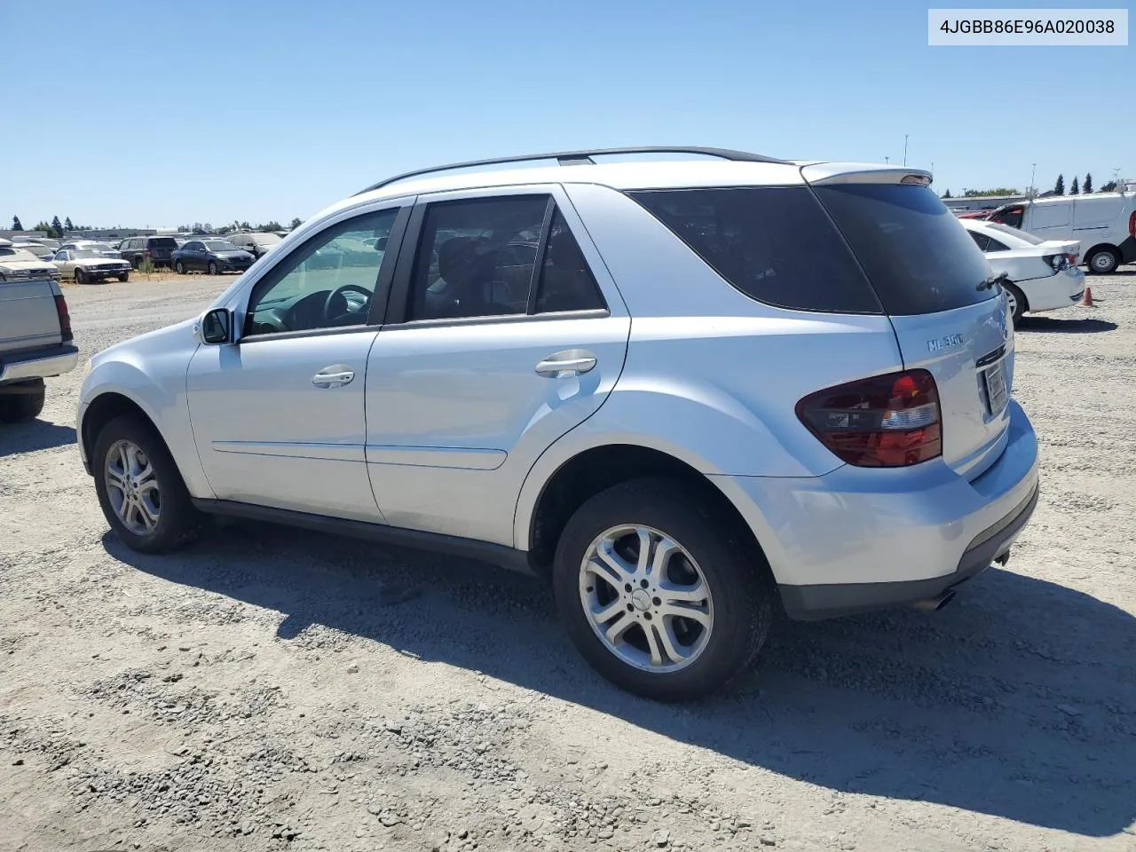 2006 Mercedes-Benz Ml 350 VIN: 4JGBB86E96A020038 Lot: 68365294