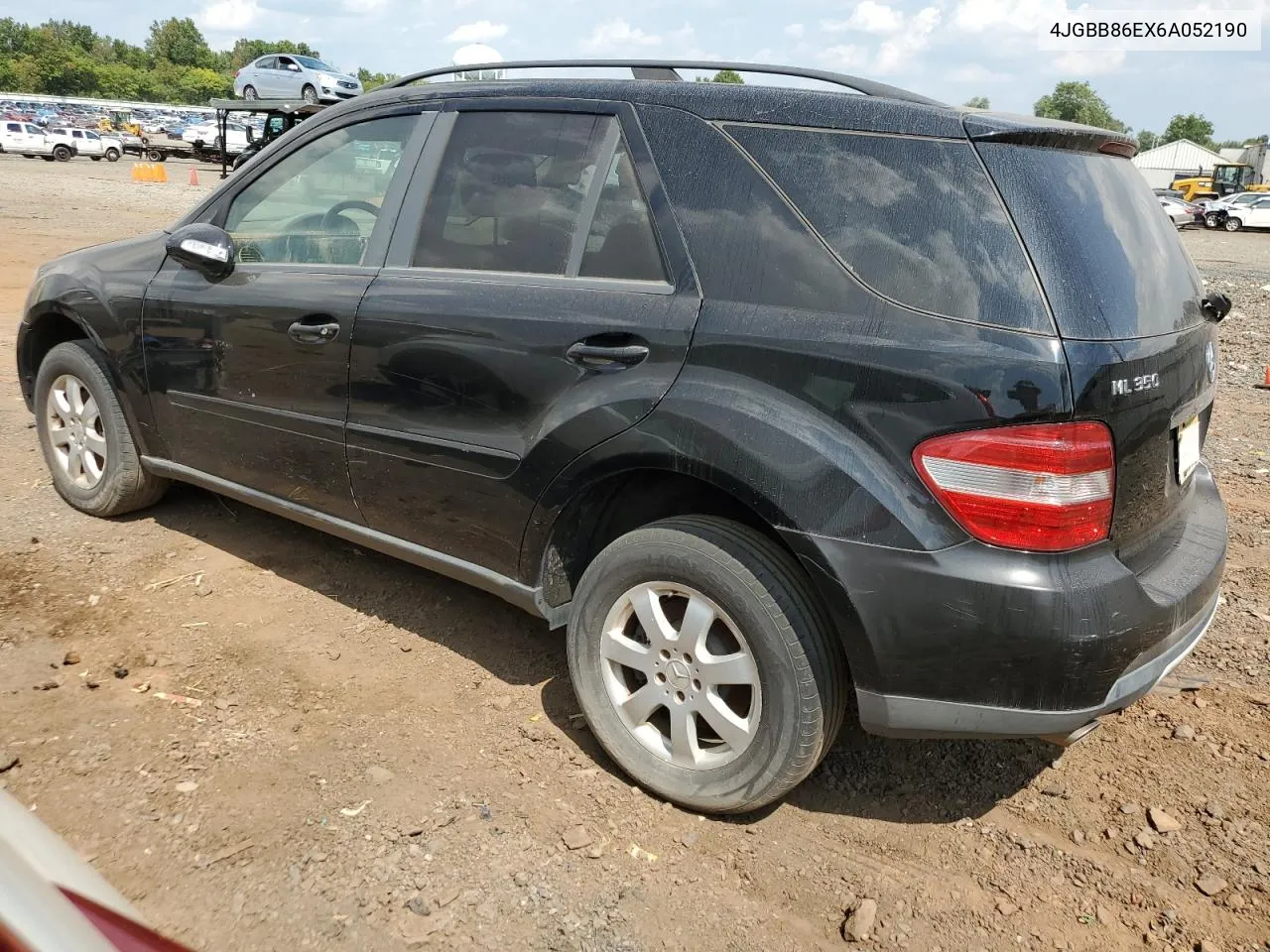 2006 Mercedes-Benz Ml 350 VIN: 4JGBB86EX6A052190 Lot: 69210794