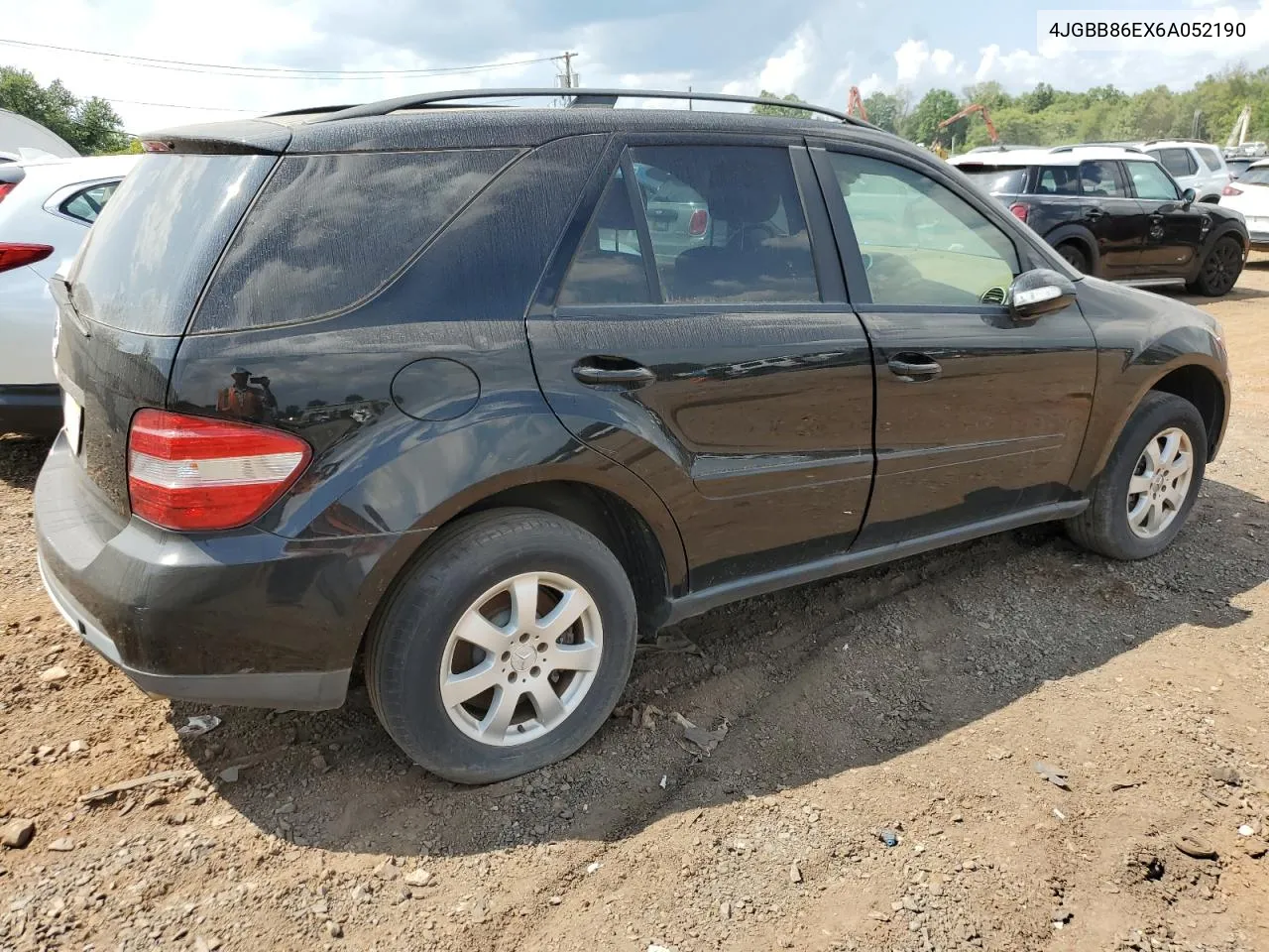 2006 Mercedes-Benz Ml 350 VIN: 4JGBB86EX6A052190 Lot: 69210794