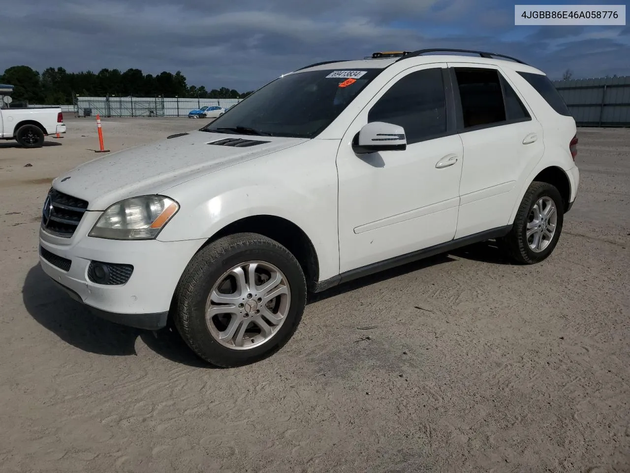 2006 Mercedes-Benz Ml 350 VIN: 4JGBB86E46A058776 Lot: 69413834