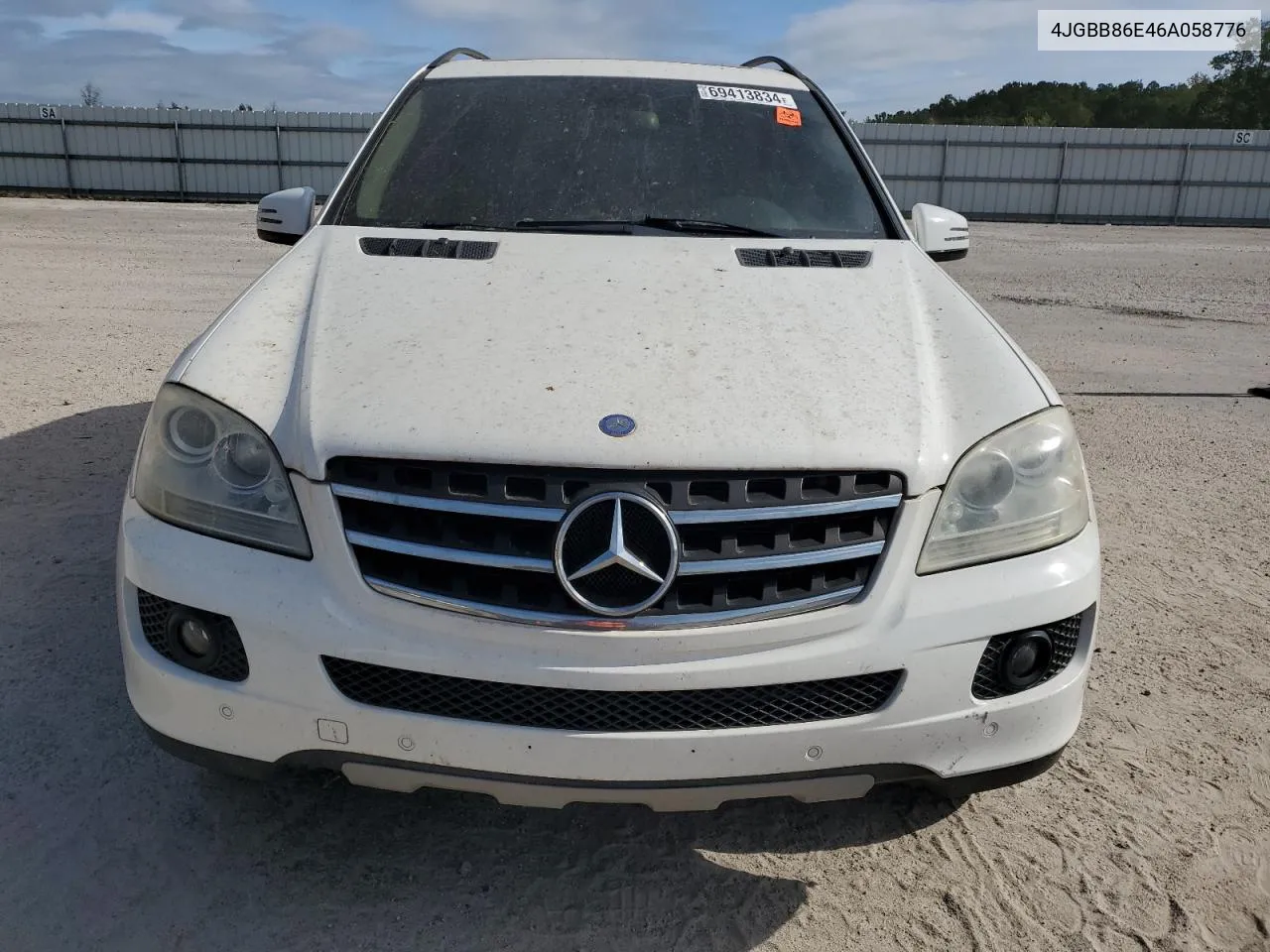 2006 Mercedes-Benz Ml 350 VIN: 4JGBB86E46A058776 Lot: 69413834