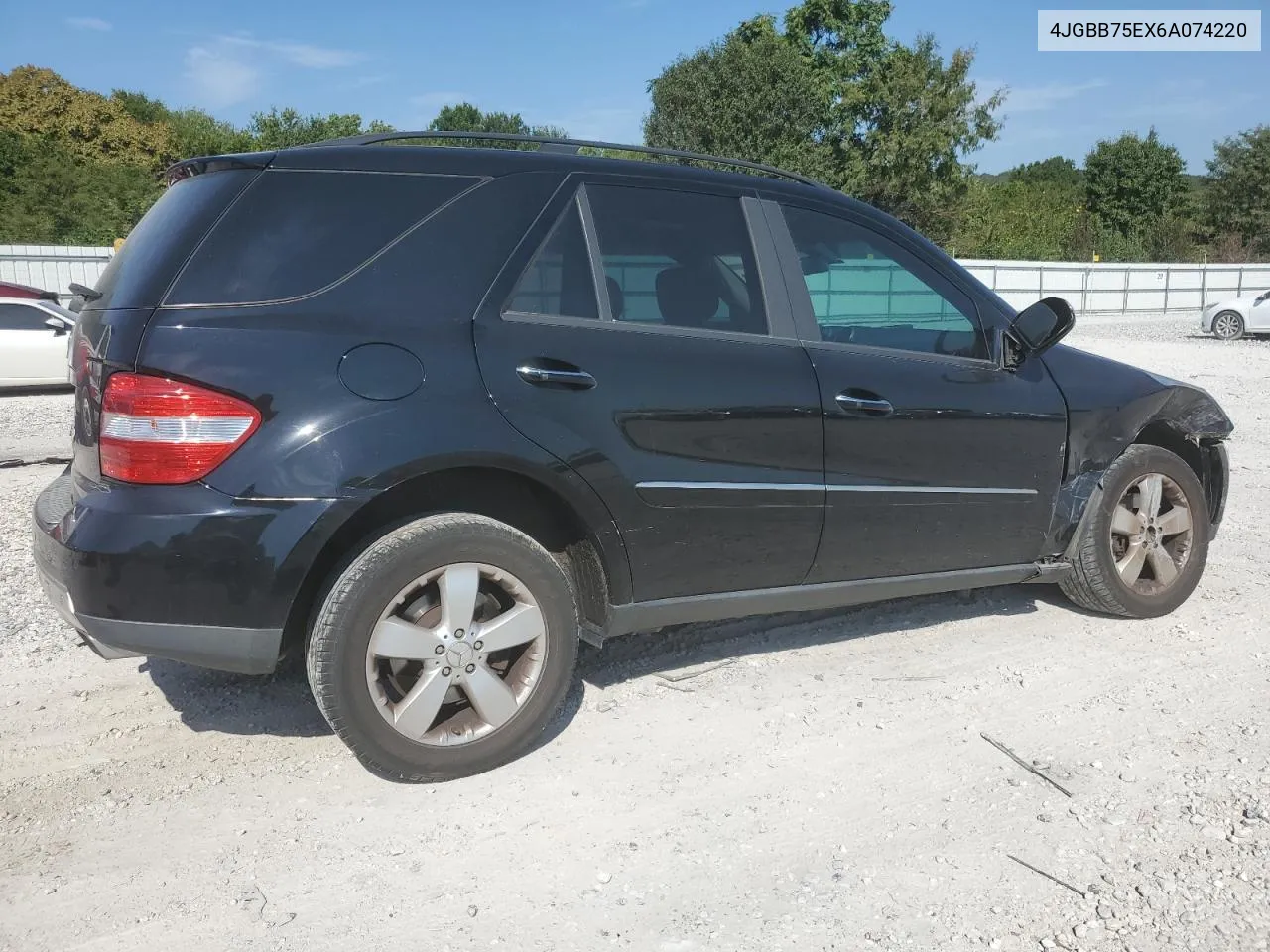 2006 Mercedes-Benz Ml 500 VIN: 4JGBB75EX6A074220 Lot: 70419694