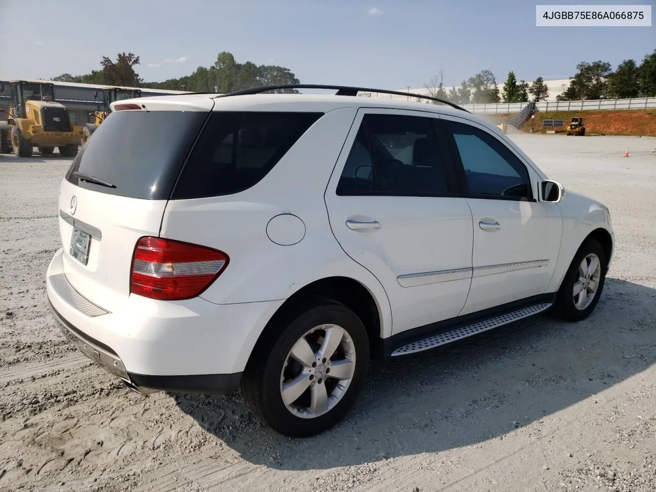 2006 Mercedes-Benz Ml 500 VIN: 4JGBB75E86A066875 Lot: 70998204