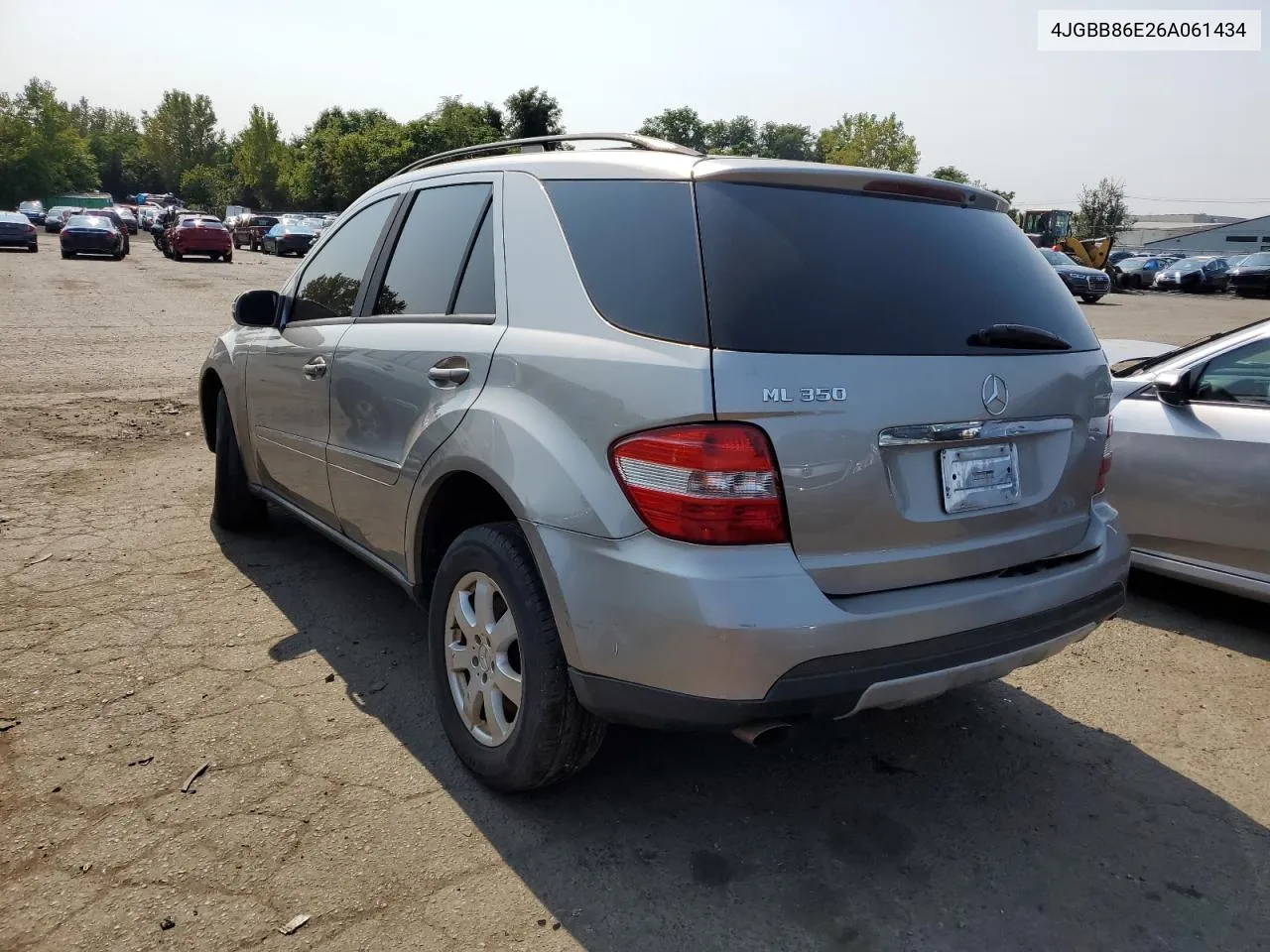 2006 Mercedes-Benz Ml 350 VIN: 4JGBB86E26A061434 Lot: 71222124