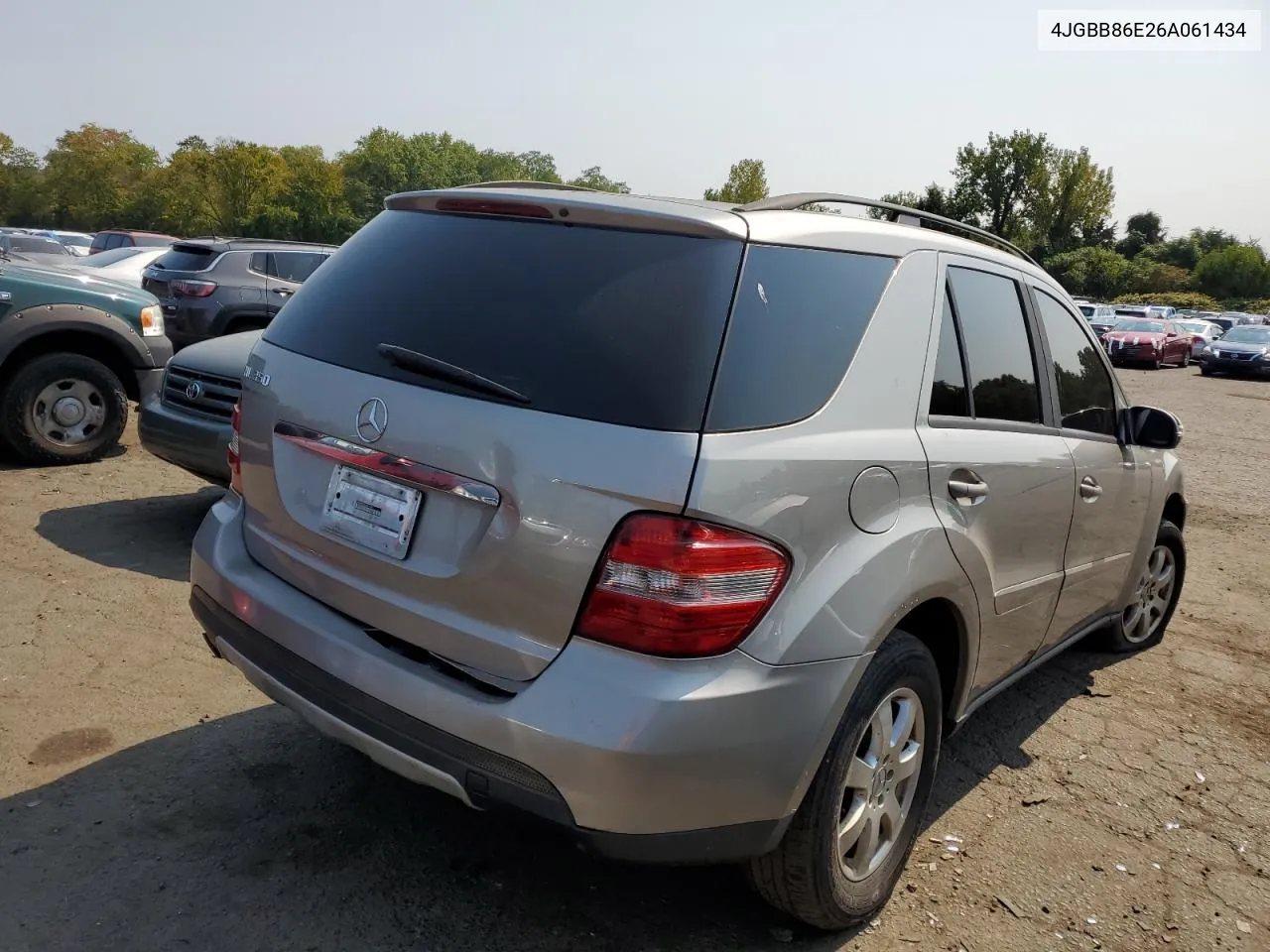 2006 Mercedes-Benz Ml 350 VIN: 4JGBB86E26A061434 Lot: 71222124