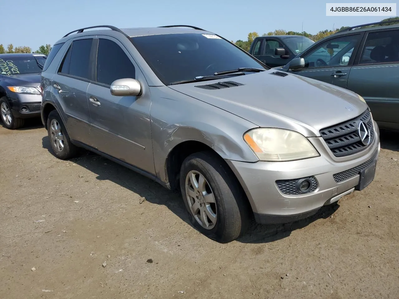 2006 Mercedes-Benz Ml 350 VIN: 4JGBB86E26A061434 Lot: 71222124