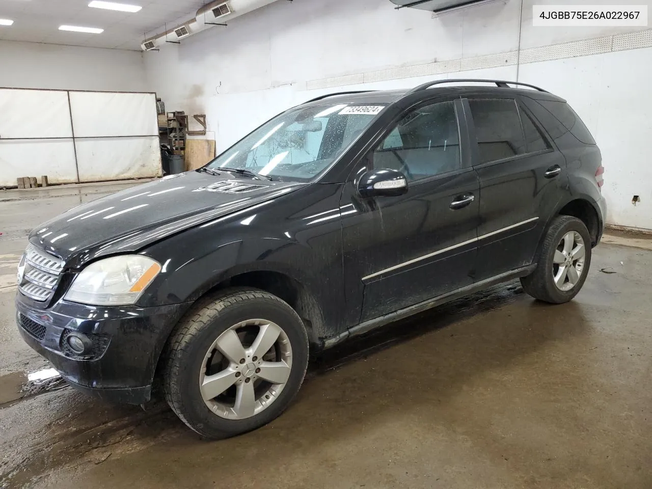 2006 Mercedes-Benz Ml 500 VIN: 4JGBB75E26A022967 Lot: 73349624