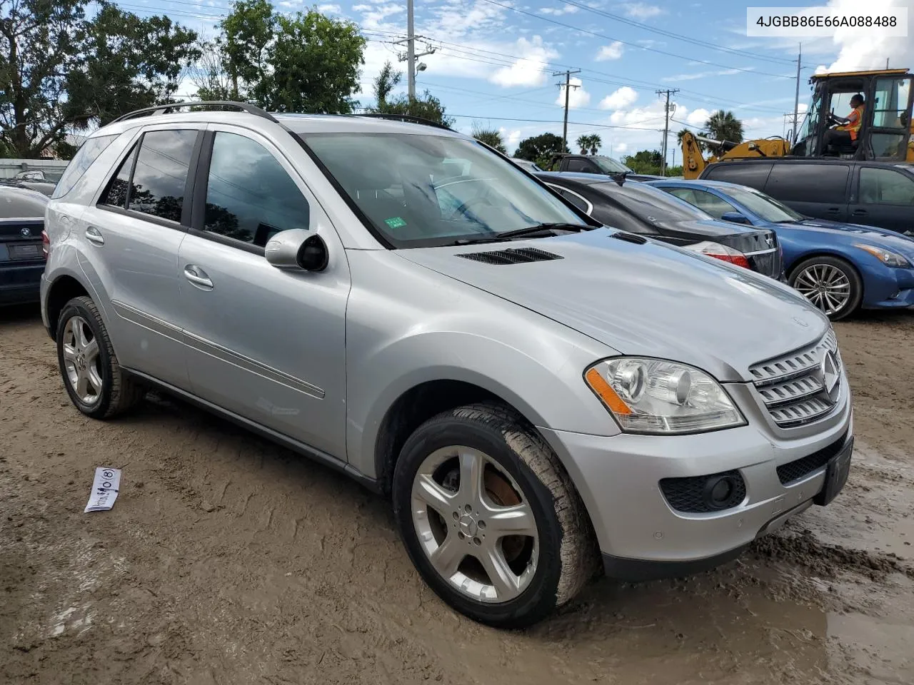 2006 Mercedes-Benz Ml 350 VIN: 4JGBB86E66A088488 Lot: 73974014