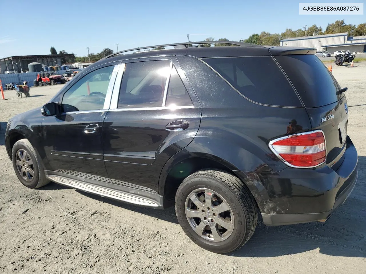 2006 Mercedes-Benz Ml 350 VIN: 4JGBB86E86A087276 Lot: 74600004