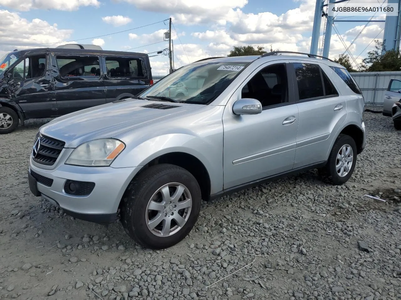 2006 Mercedes-Benz Ml 350 VIN: 4JGBB86E96A011680 Lot: 75467214