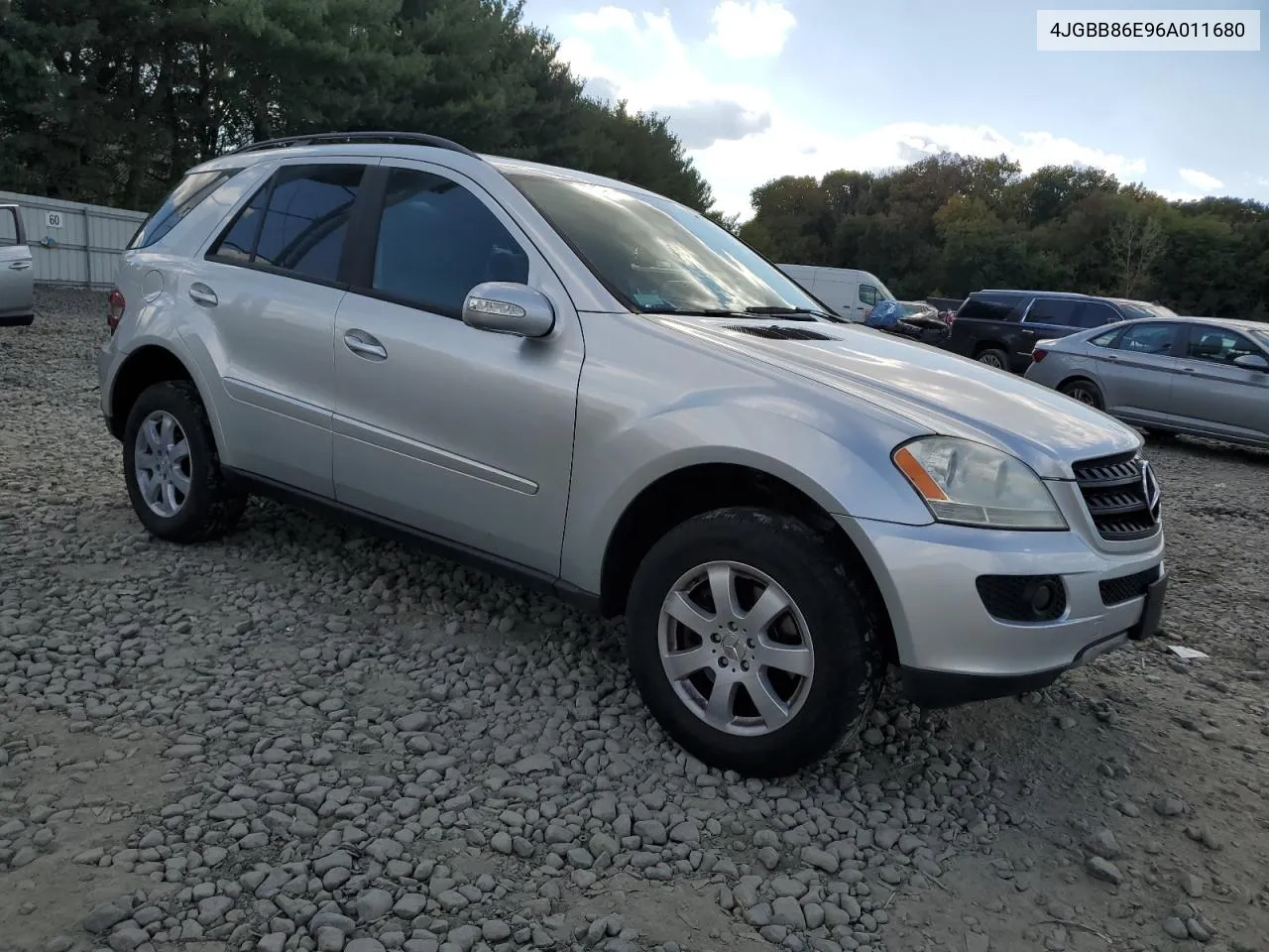 2006 Mercedes-Benz Ml 350 VIN: 4JGBB86E96A011680 Lot: 75467214