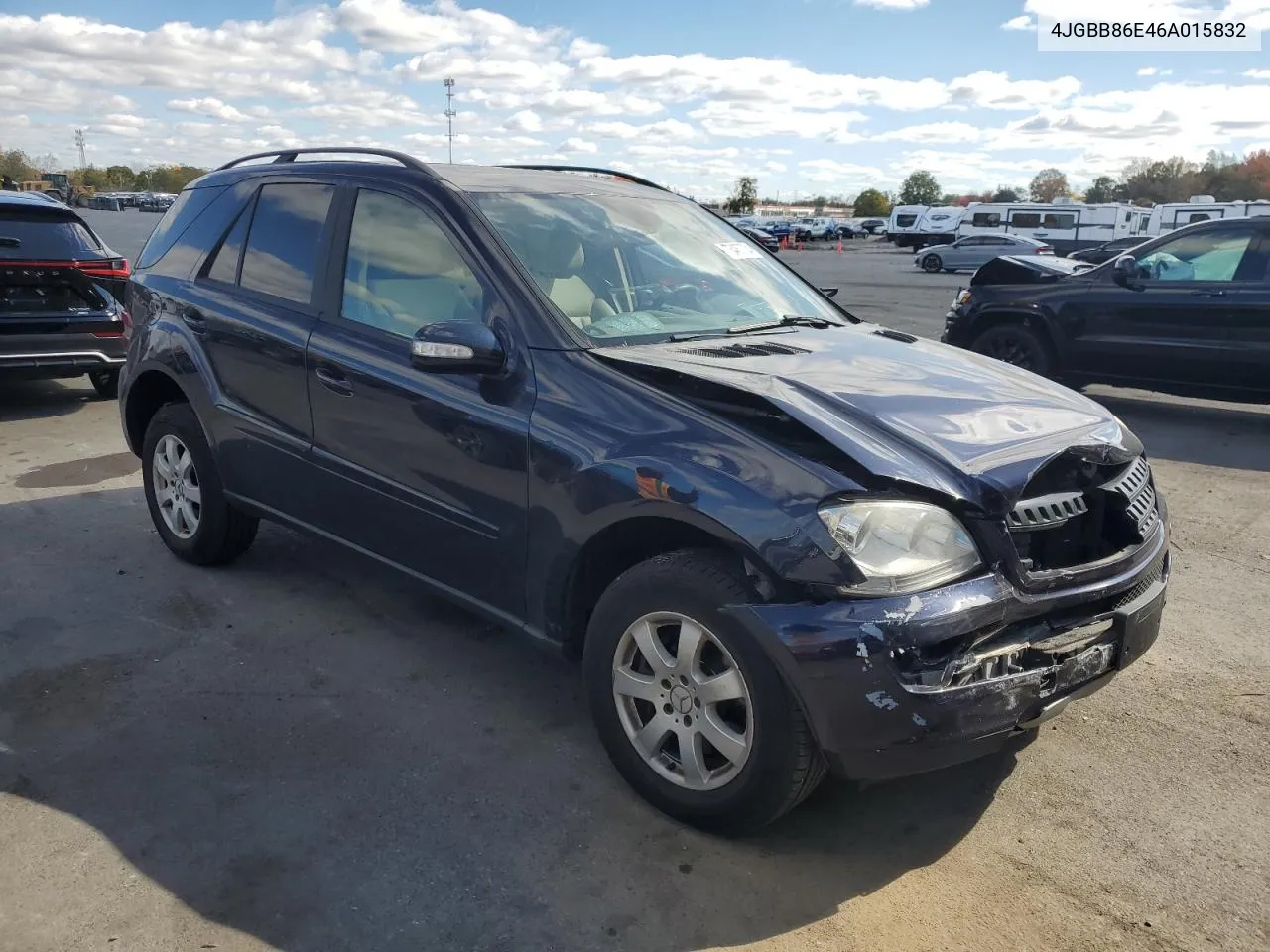 2006 Mercedes-Benz Ml 350 VIN: 4JGBB86E46A015832 Lot: 76467704