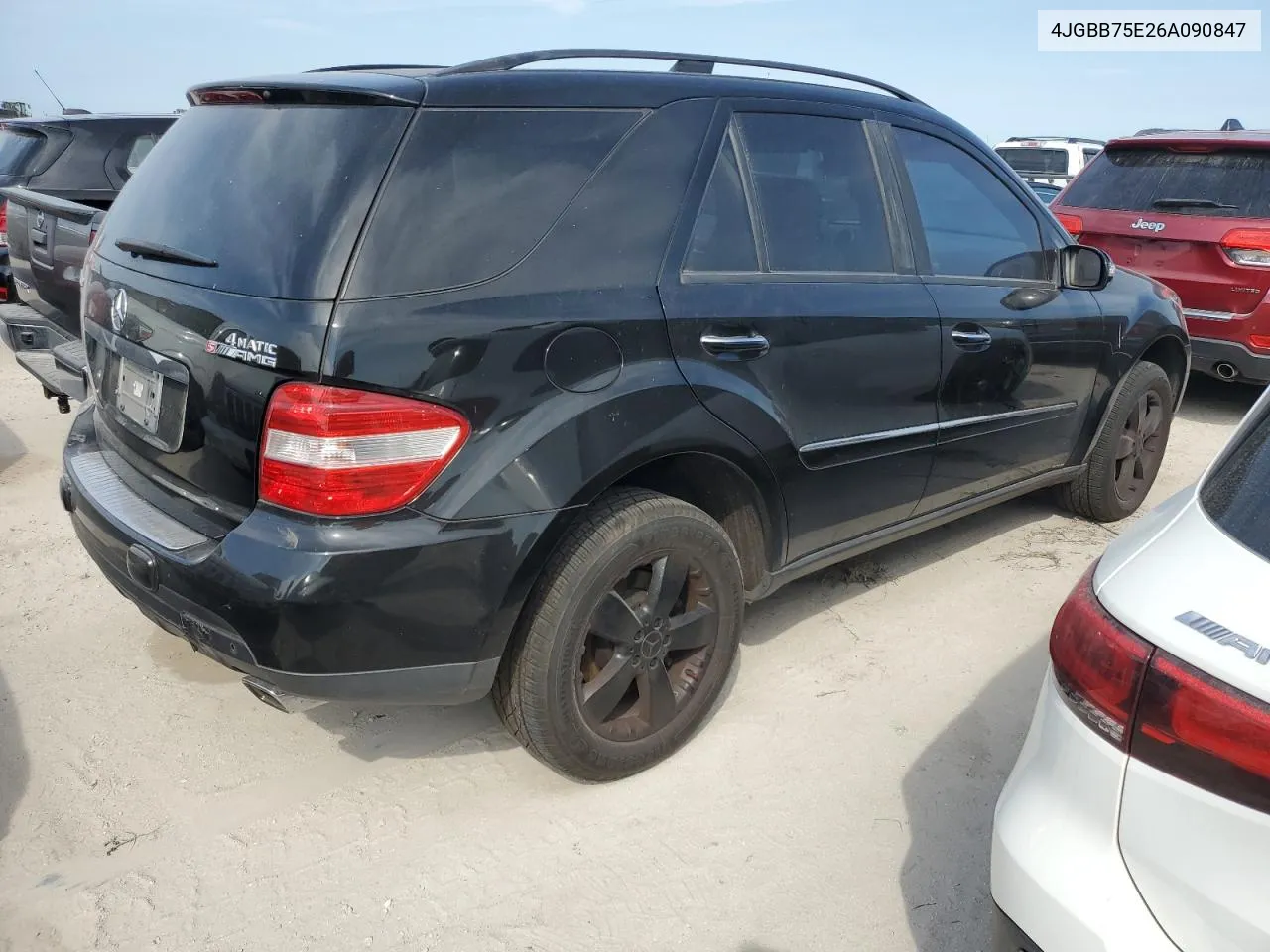 2006 Mercedes-Benz Ml 500 VIN: 4JGBB75E26A090847 Lot: 76668624