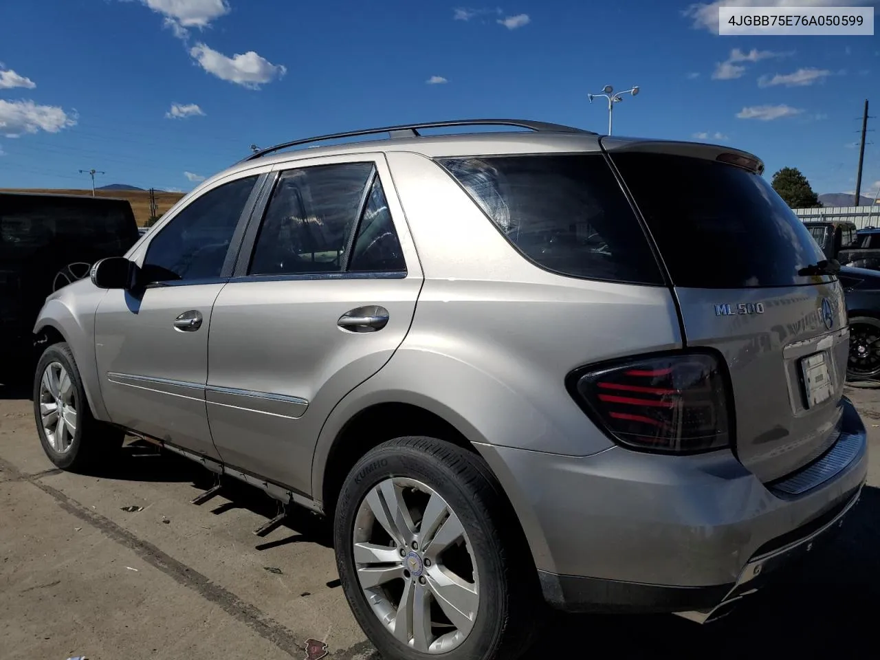 2006 Mercedes-Benz Ml 500 VIN: 4JGBB75E76A050599 Lot: 77447144