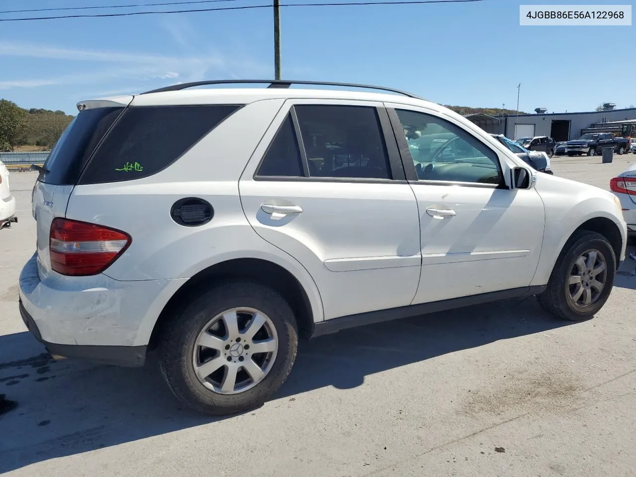 2006 Mercedes-Benz Ml 350 VIN: 4JGBB86E56A122968 Lot: 77478524