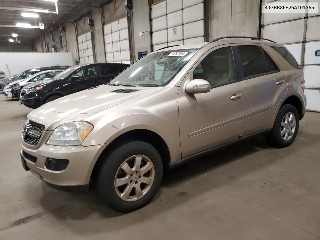 2006 Mercedes-Benz Ml 350 VIN: 4JGBB86E26A101365 Lot: 77682064