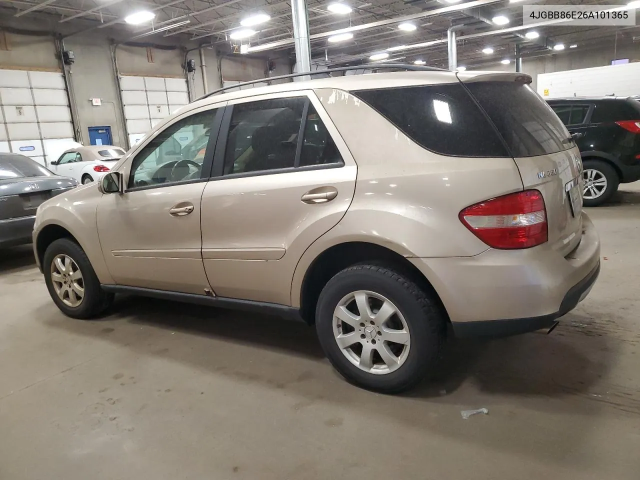 2006 Mercedes-Benz Ml 350 VIN: 4JGBB86E26A101365 Lot: 77682064