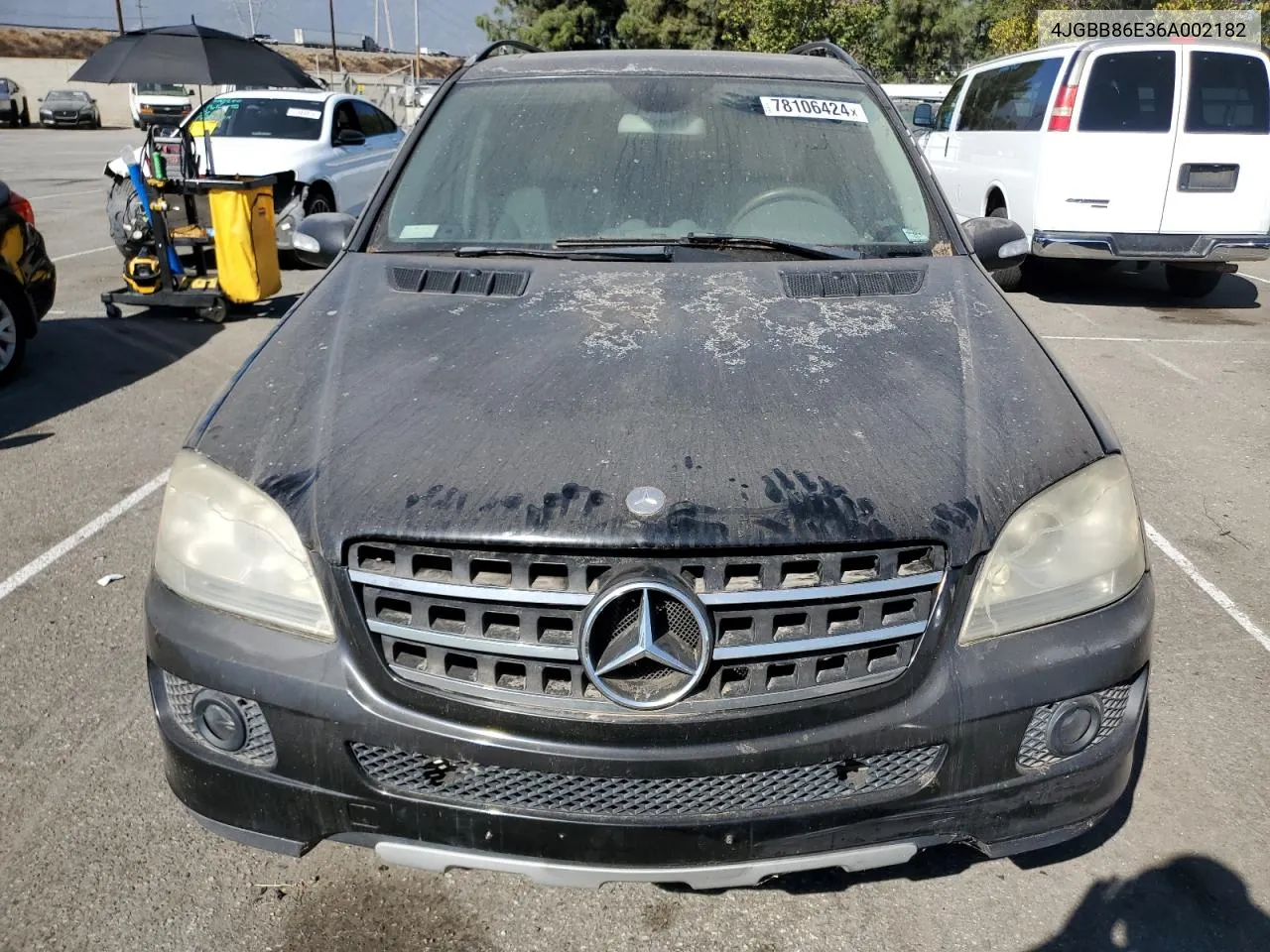 2006 Mercedes-Benz Ml 350 VIN: 4JGBB86E36A002182 Lot: 78106424