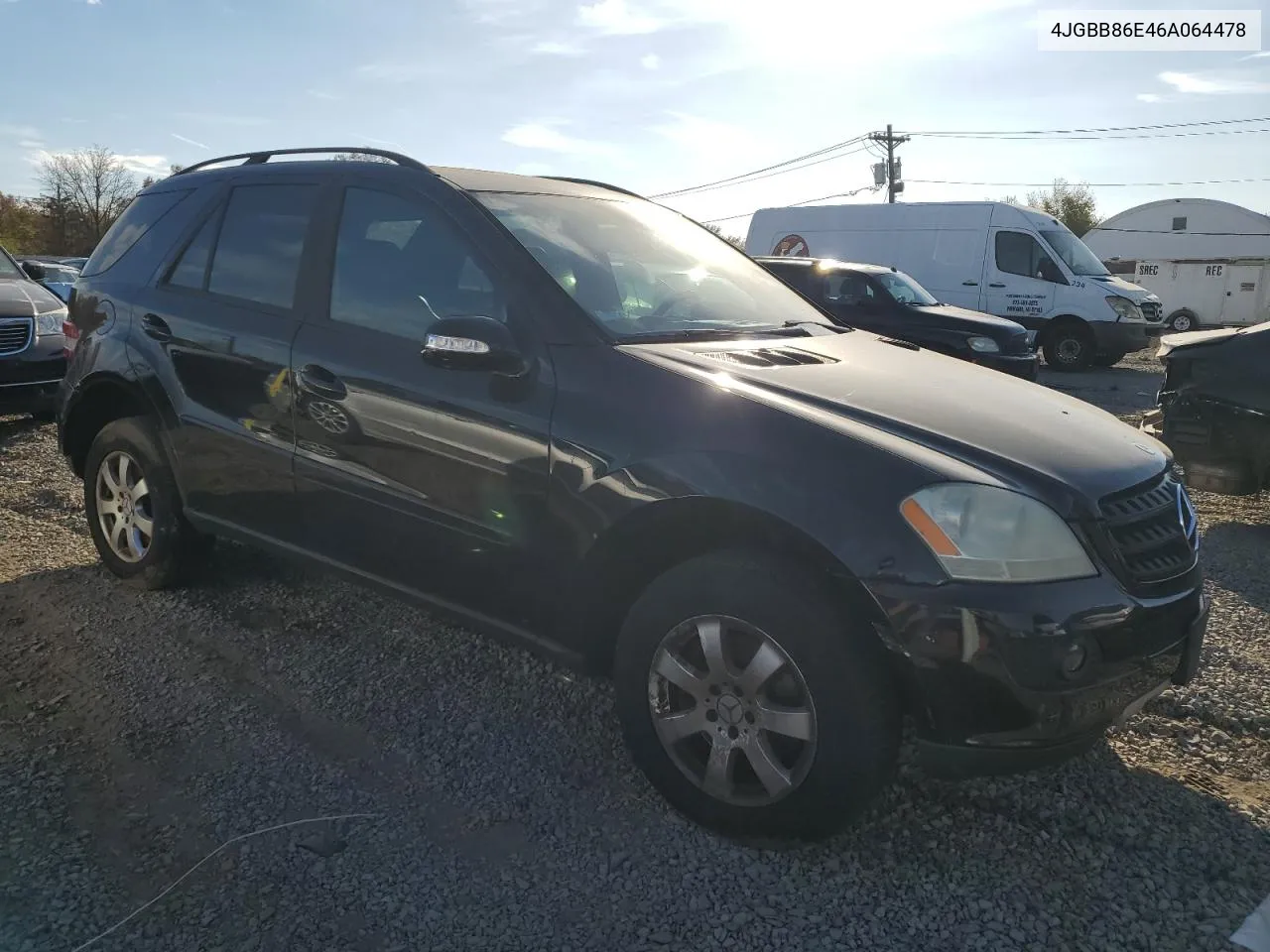 2006 Mercedes-Benz Ml 350 VIN: 4JGBB86E46A064478 Lot: 78181494