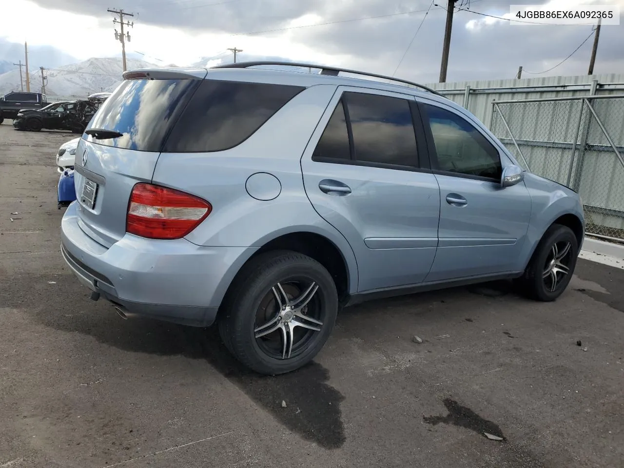 2006 Mercedes-Benz Ml 350 VIN: 4JGBB86EX6A092365 Lot: 78302324