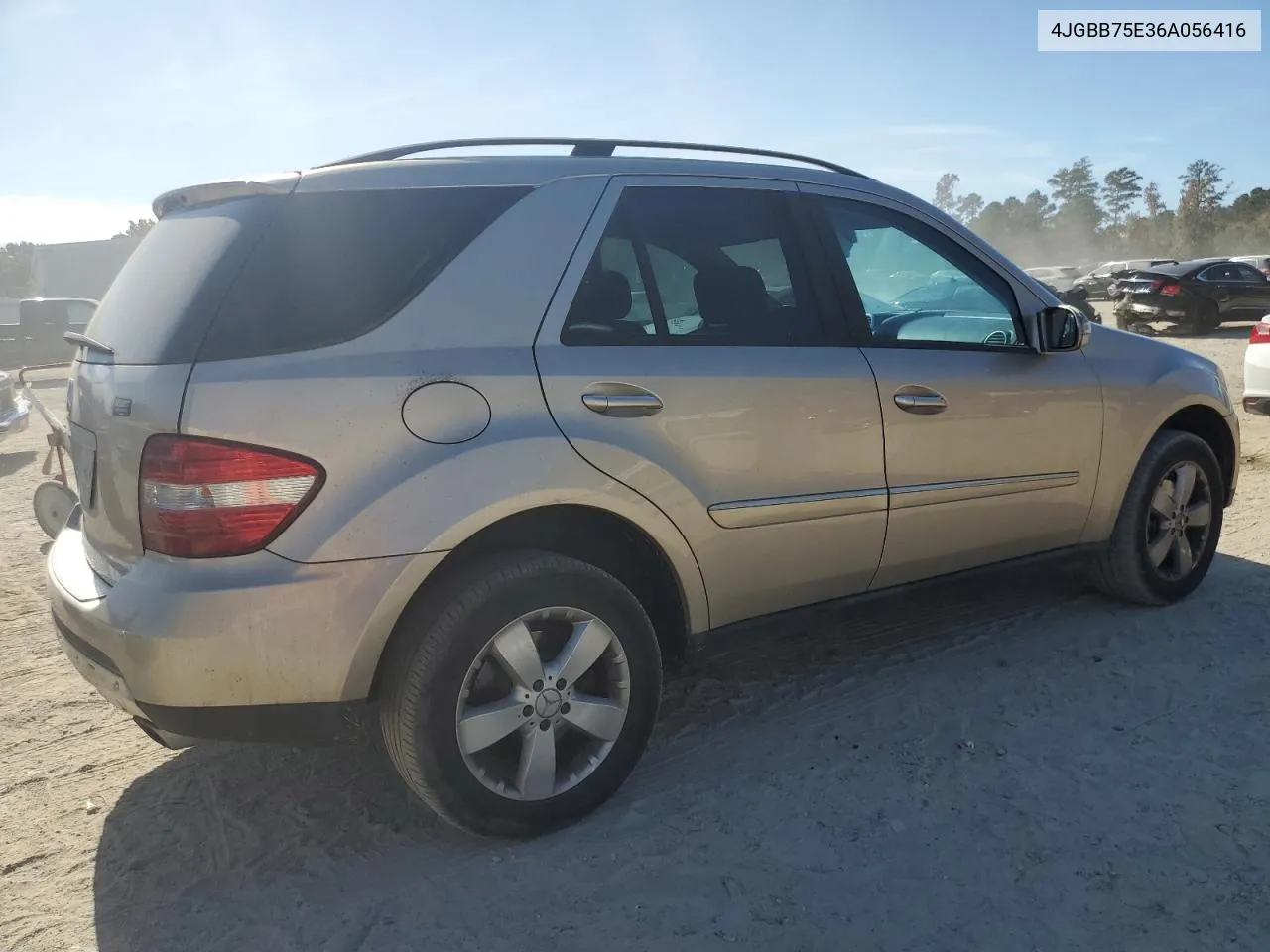 2006 Mercedes-Benz Ml 500 VIN: 4JGBB75E36A056416 Lot: 78661814